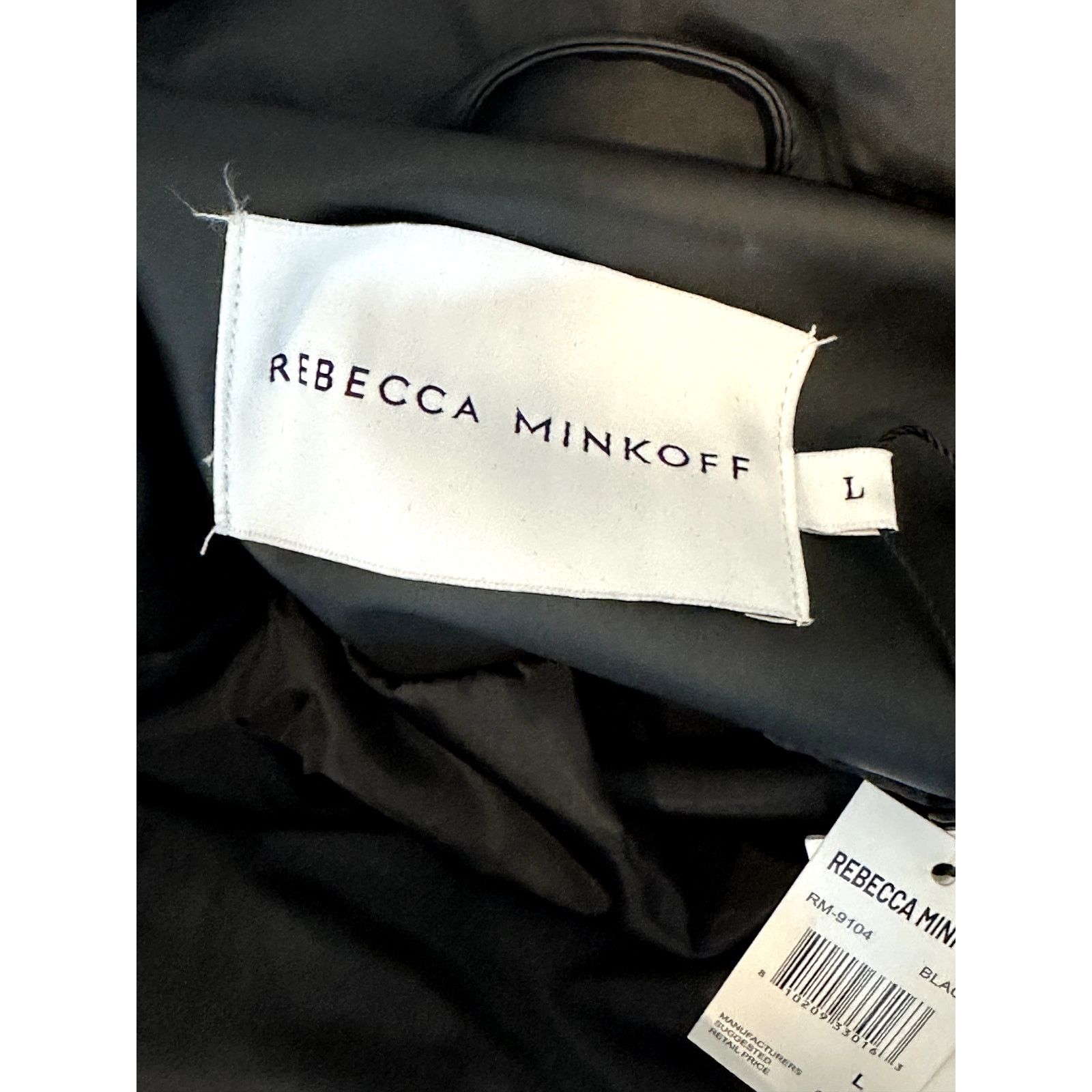 Rebecca Minkoff Rebecca Minkoff Black Light Hooded Trench Coat Black L NWT Size L / US 10 / IT 46 - 11 Thumbnail