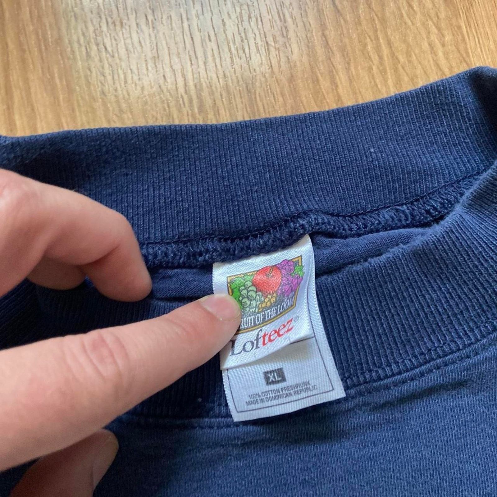Fruit Of The Loom 90s lowa lottery long sleeve Size US XL / EU 56 / 4 - 2 Thumbnail