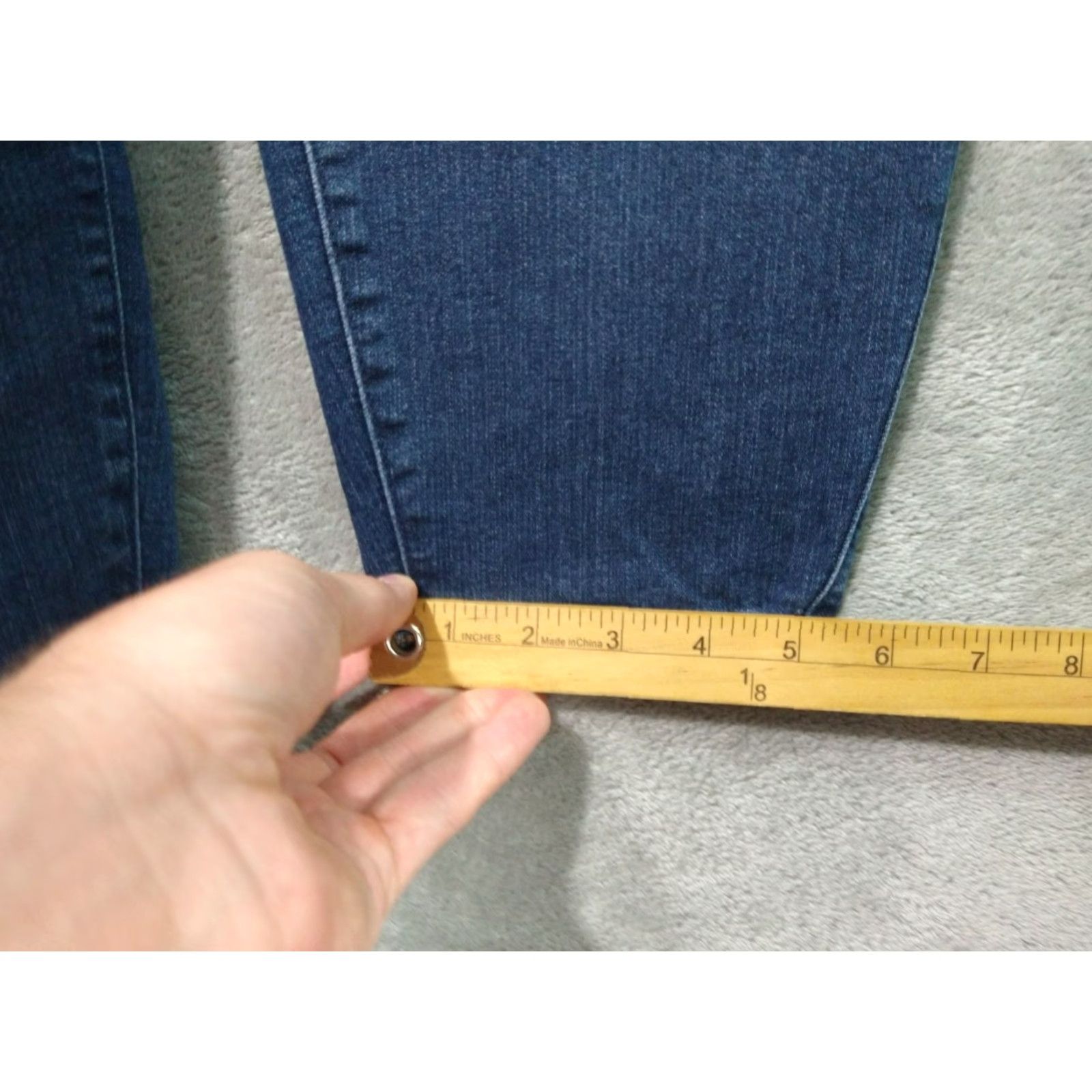 Torrid Torrid Jeans Womens 22S Blue Denim Jegging High Rise Ankle Stretch 5-Pocket Plus Size 22 Womens Jeans Size 40" / US 18 - 6 Thumbnail