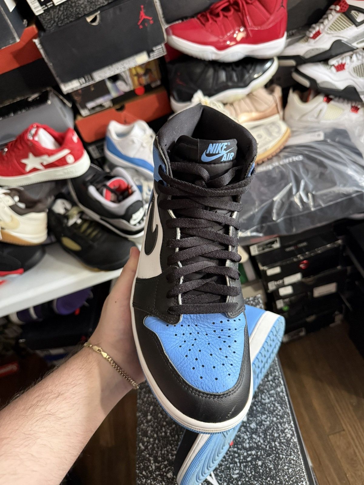 Jordan Brand Jordan retro 1 unc toe sz 10 Size US 10 / EU 43 - 2 Thumbnail