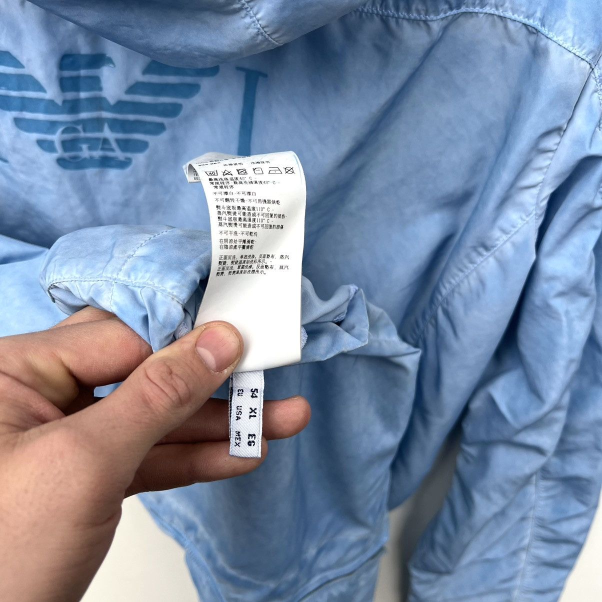 Armani Armani jeans light jacket vintage Size US XL / EU 56 / 4 - 10 Thumbnail