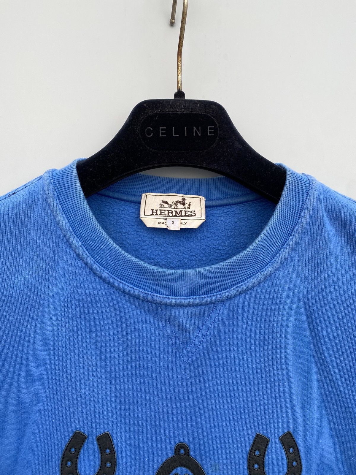 Hermes Hermes- Leather Patchwork Robot- Sweatshirt Size US S / EU 44-46 / 1 - 7 Thumbnail