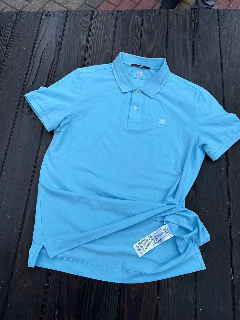 Massimo Osti Vintage C.P. Company Polo Tee Size US L / EU 52-54 / 3 - 23 Thumbnail