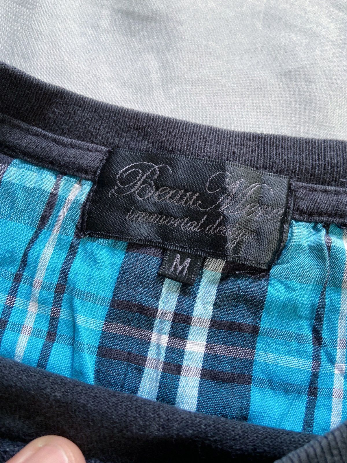 Japanese Brand BEAUMERE IMMORTAL DESIGN POEM LONG SLEEVE Size US M / EU 48-50 / 2 - 7 Thumbnail
