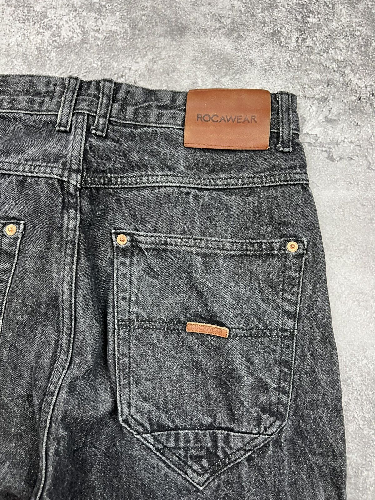 Rocawear Rocawear Mens Black Denim Pants Jeans Size US 32 / EU 48 - 4 Thumbnail