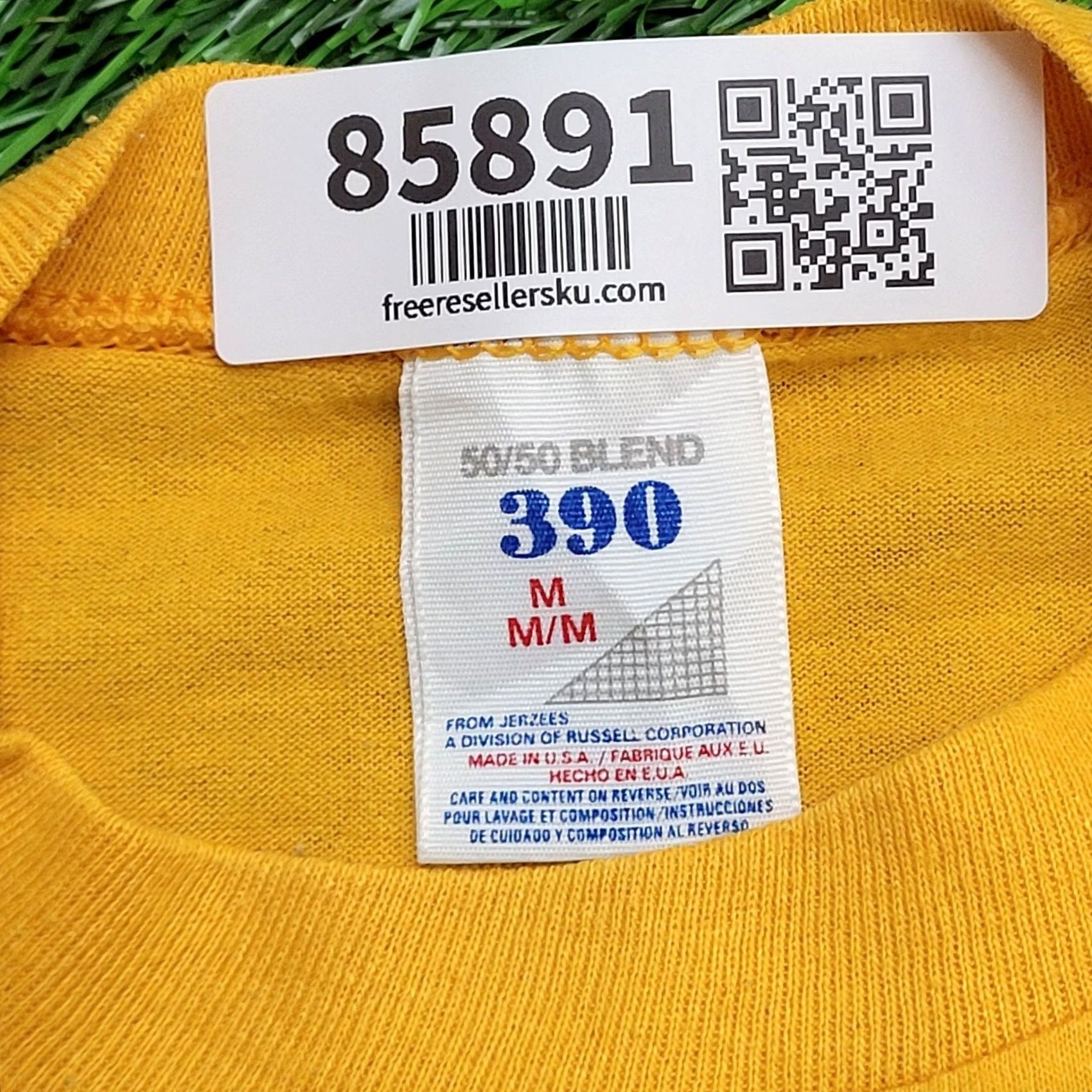 Vintage VINTAGE Teachers Day Shirt Womens S/M Yellow 1990S Crew Neck Graphic Tee Casual Short Sleeve Size M / US 6-8 / IT 42-44 - 7 Thumbnail