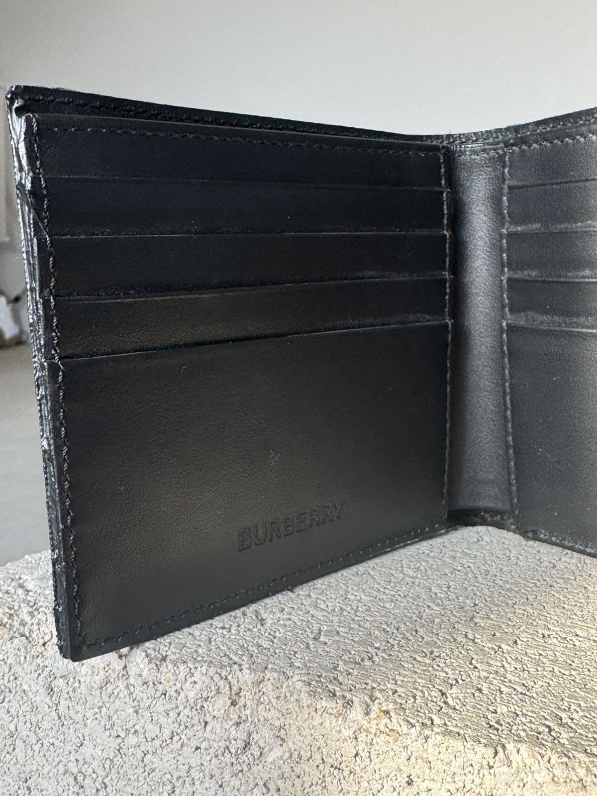 Burberry Burberry Canvas Logo Printed Wallet Size ONE SIZE - 14 Thumbnail