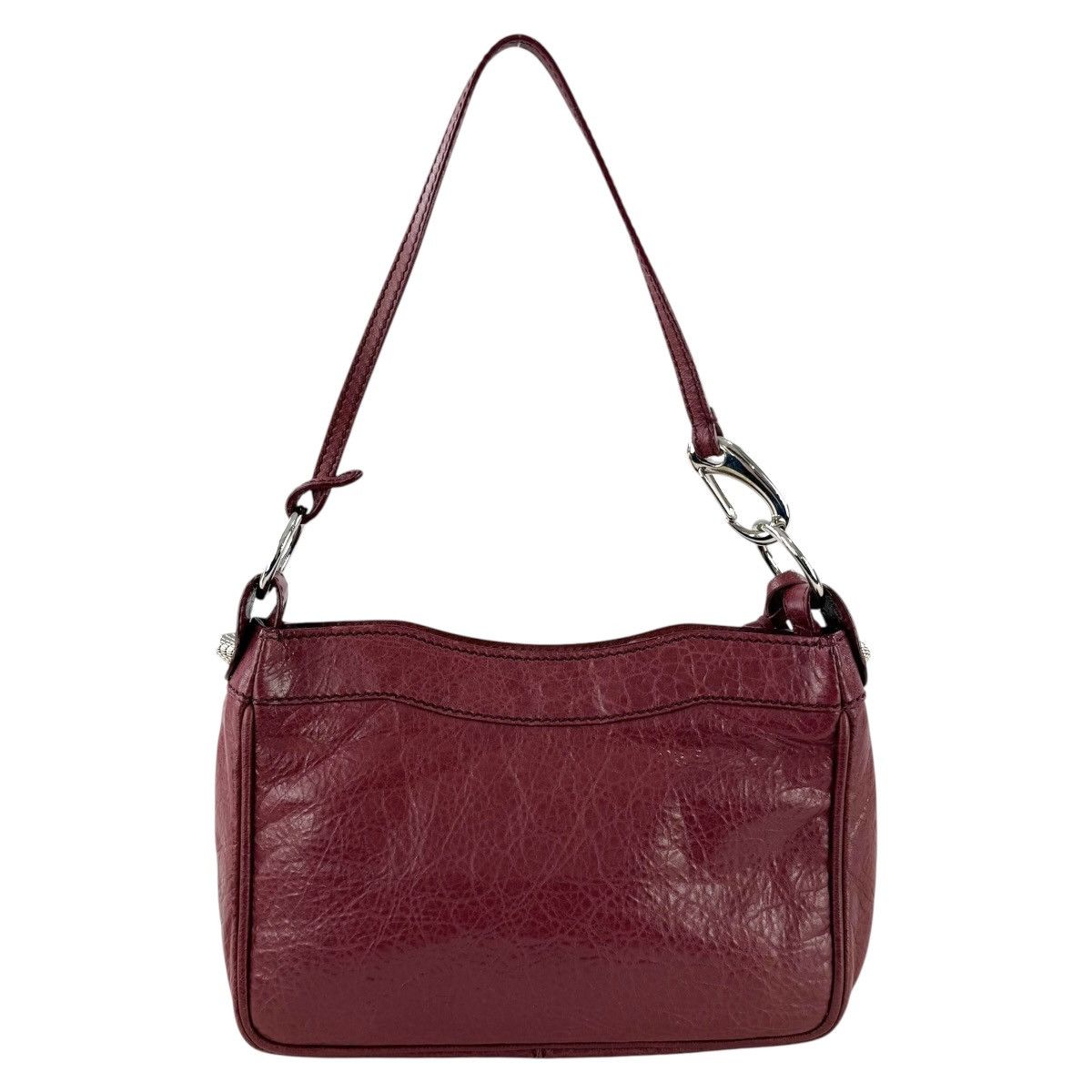 Balenciaga Balenciaga Leather Motocross Hip Giant Studded Shoulder Bag Size ONE SIZE - 4 Thumbnail