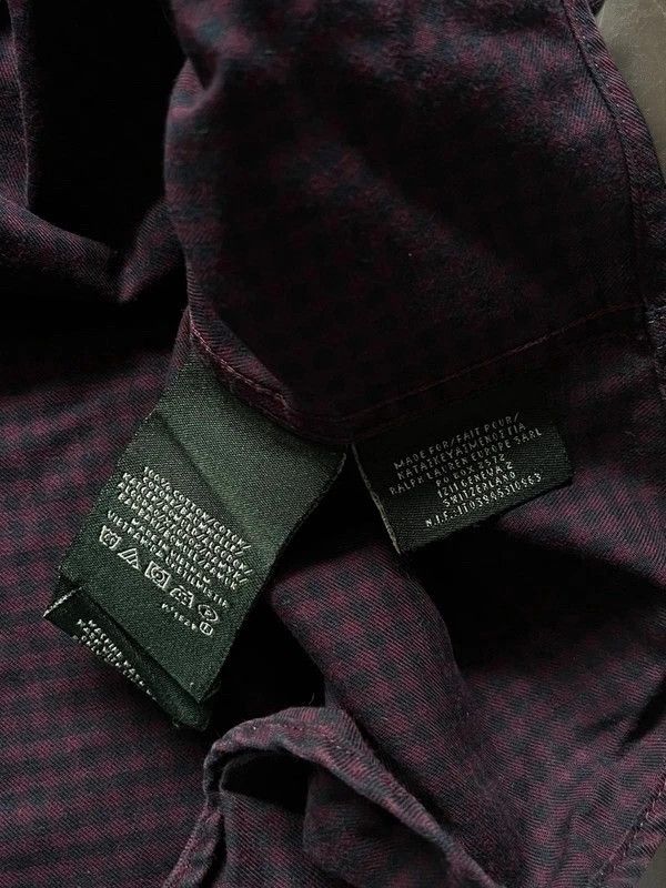 Polo Ralph Lauren Lauren Ralph Lauren 15 1/2 Sz L Shirt Purple Size US L / EU 52-54 / 3 - 3 Thumbnail