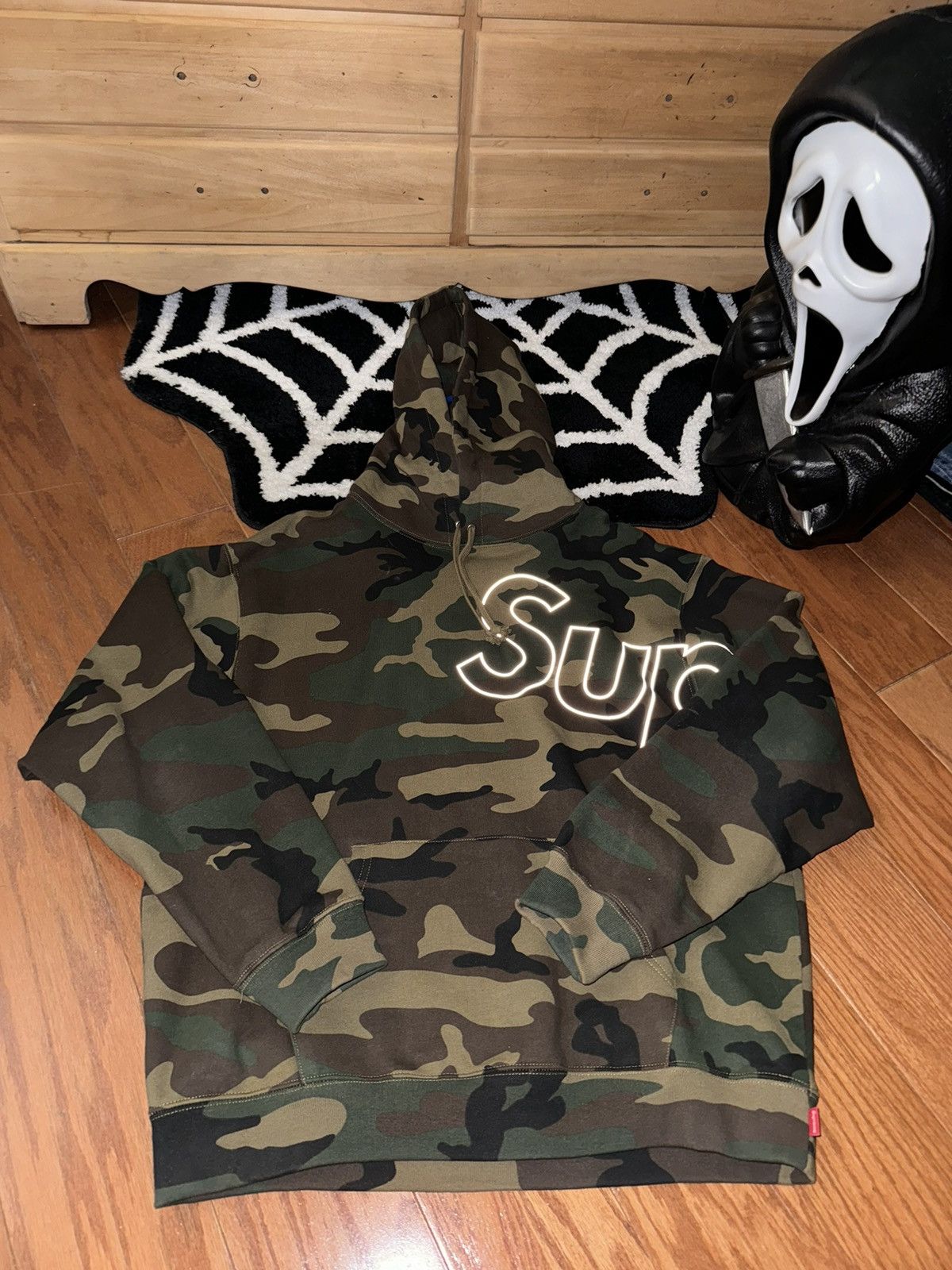 Supreme Supreme Reflective Camo Hoodie Size US M / EU 48-50 / 2 - 1 Thumbnail
