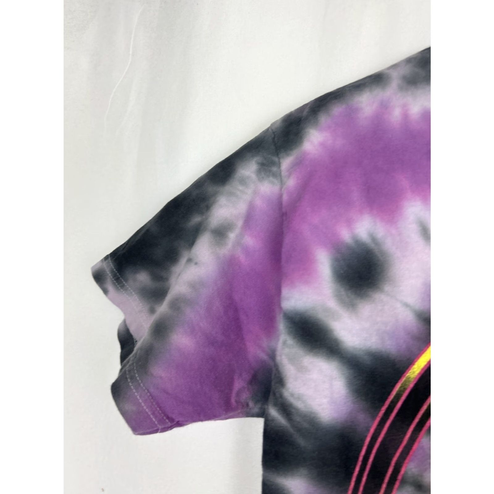 Vintage Saweetie Purple Tie Dye T Shirt Womens M Short Sleeved Regular Fit Shirt MVP Pink? Size M / US 6-8 / IT 42-44 - 2 Thumbnail