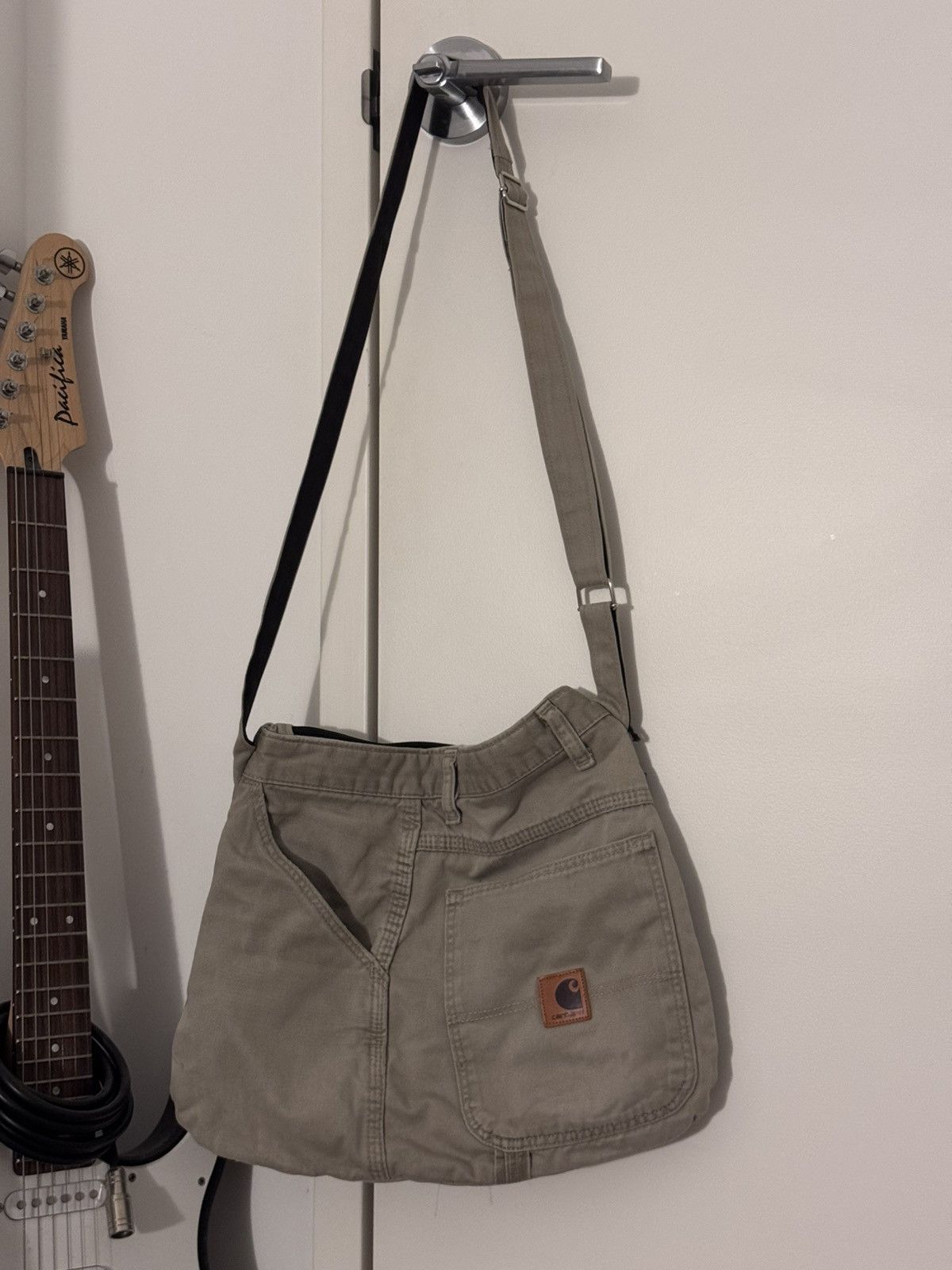 Carhartt × Vintage Reworked Pants Shoulder Bag Size ONE SIZE - 1 Thumbnail