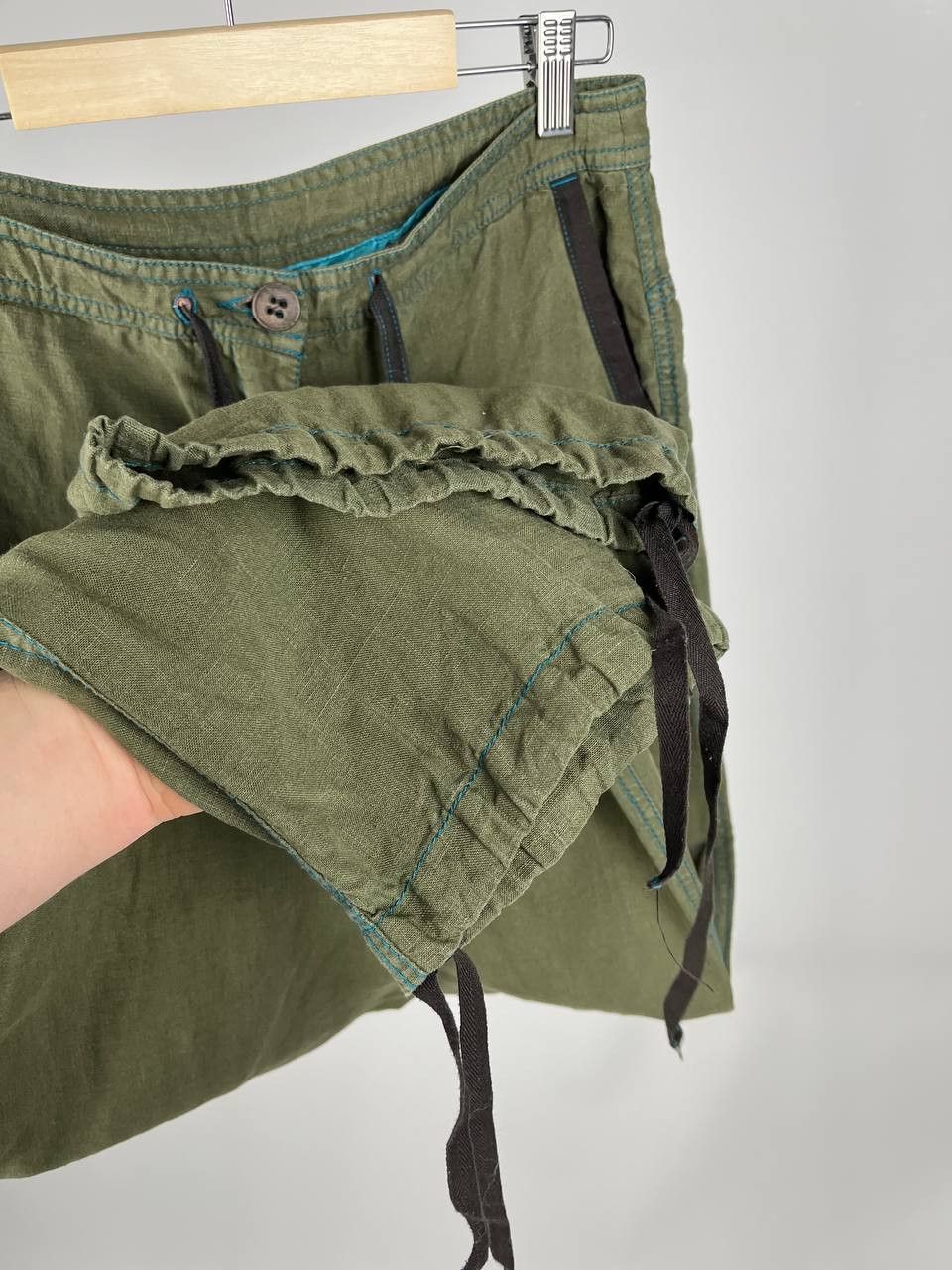 Black Diamond Black Diamond Womens 100% Lined Green Pants Size S (0474) Size 30" / US 8 / IT 44 - 4 Thumbnail