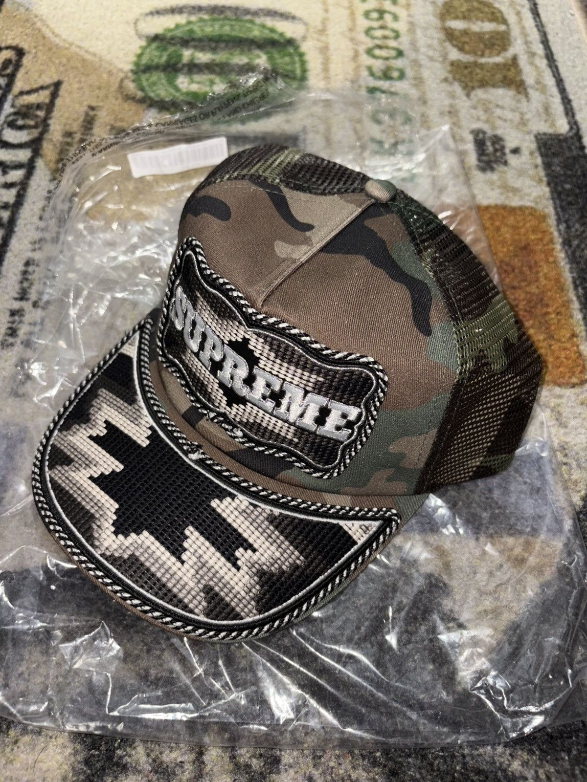 Supreme Supreme Western Embroidered Mesh Back 5-Panel Size ONE SIZE - 1 Thumbnail