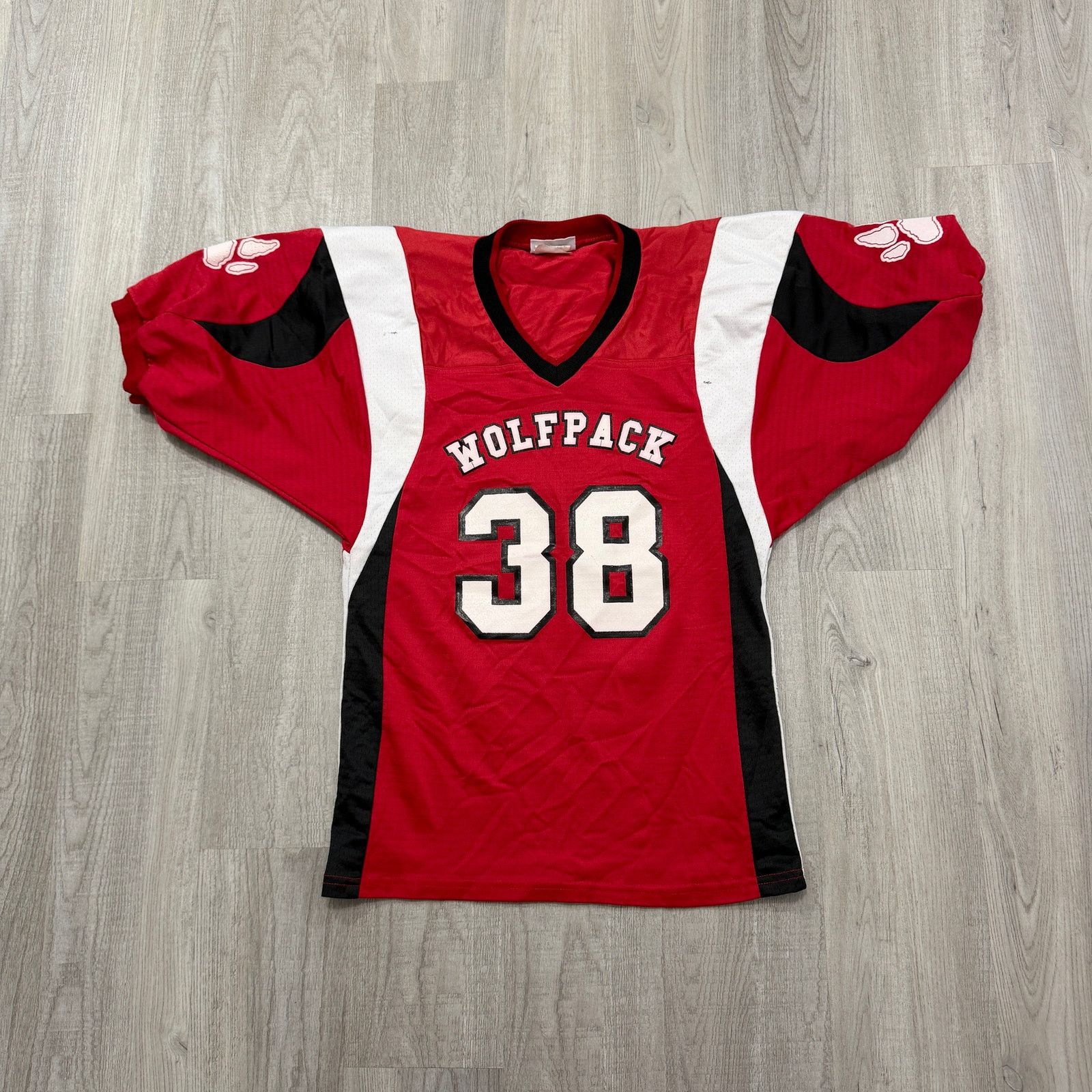 Vintage Vintage North Carolina State Wolfpack Football Jersey Mediun Size US M / EU 48-50 / 2 - 1 Thumbnail
