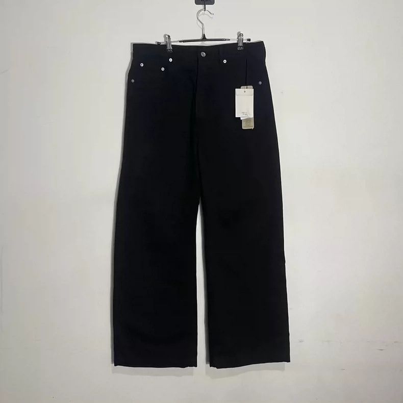 Rick Owens Rick Owens Black Denim Pants 30 Size Size US 30 / EU 46 - 1 Thumbnail