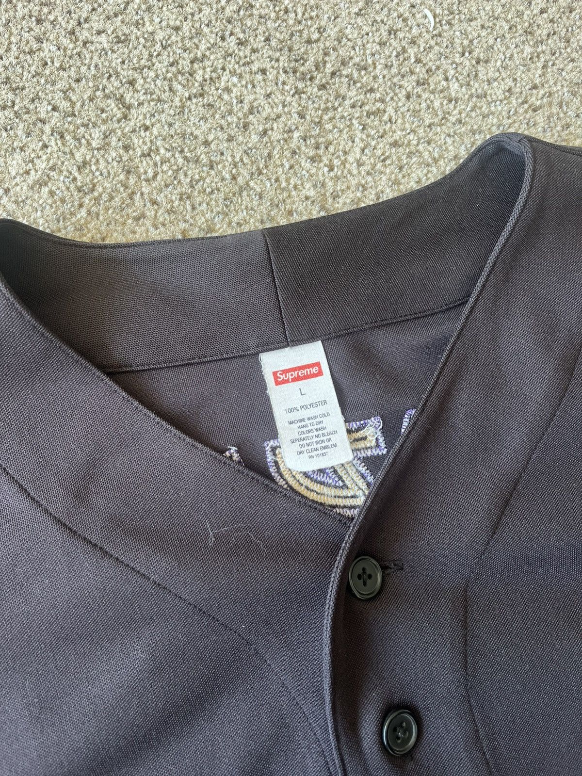Supreme 2019 Supreme “Redrum” Jersey Size US L / EU 52-54 / 3 - 7 Thumbnail