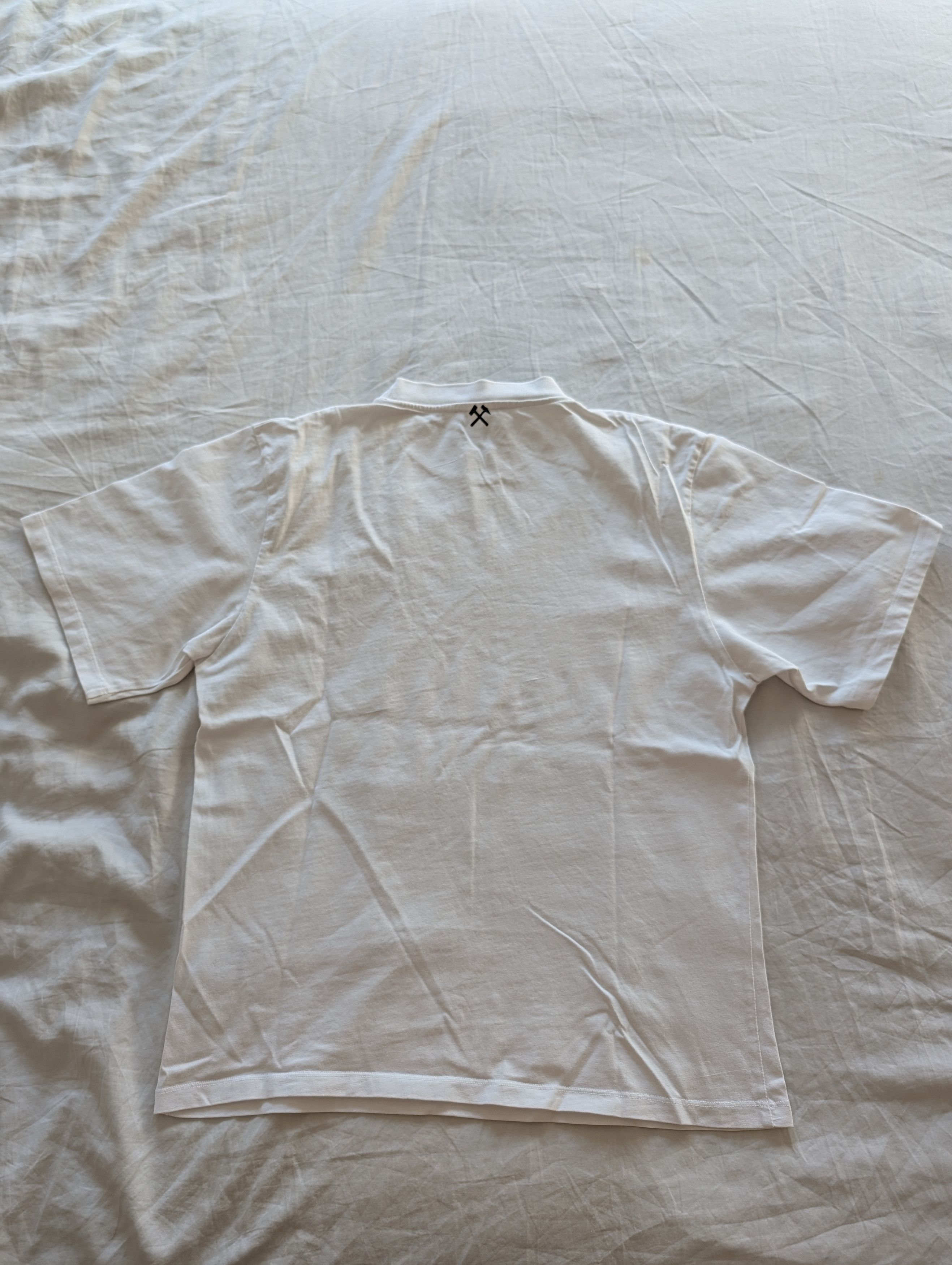 GmbH GmbH White T-shirt with Logo Size US M / EU 48-50 / 2 - 2 Thumbnail