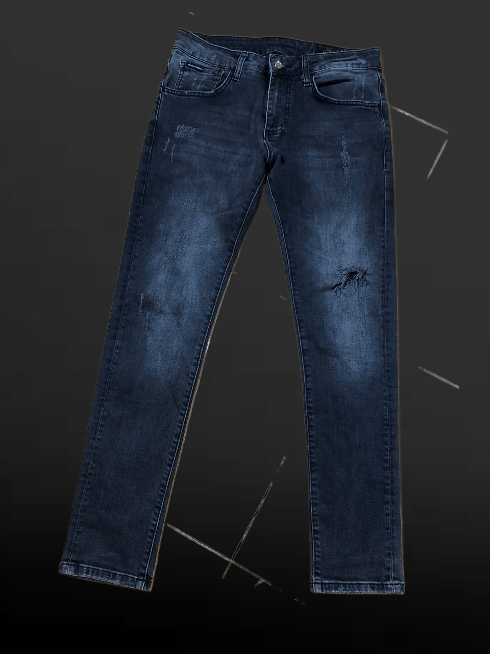 Dolce & Gabbana Dolce & Gabbana Logo-Patch Skinny Jeans Size US 26 / EU 42 - 1 Thumbnail