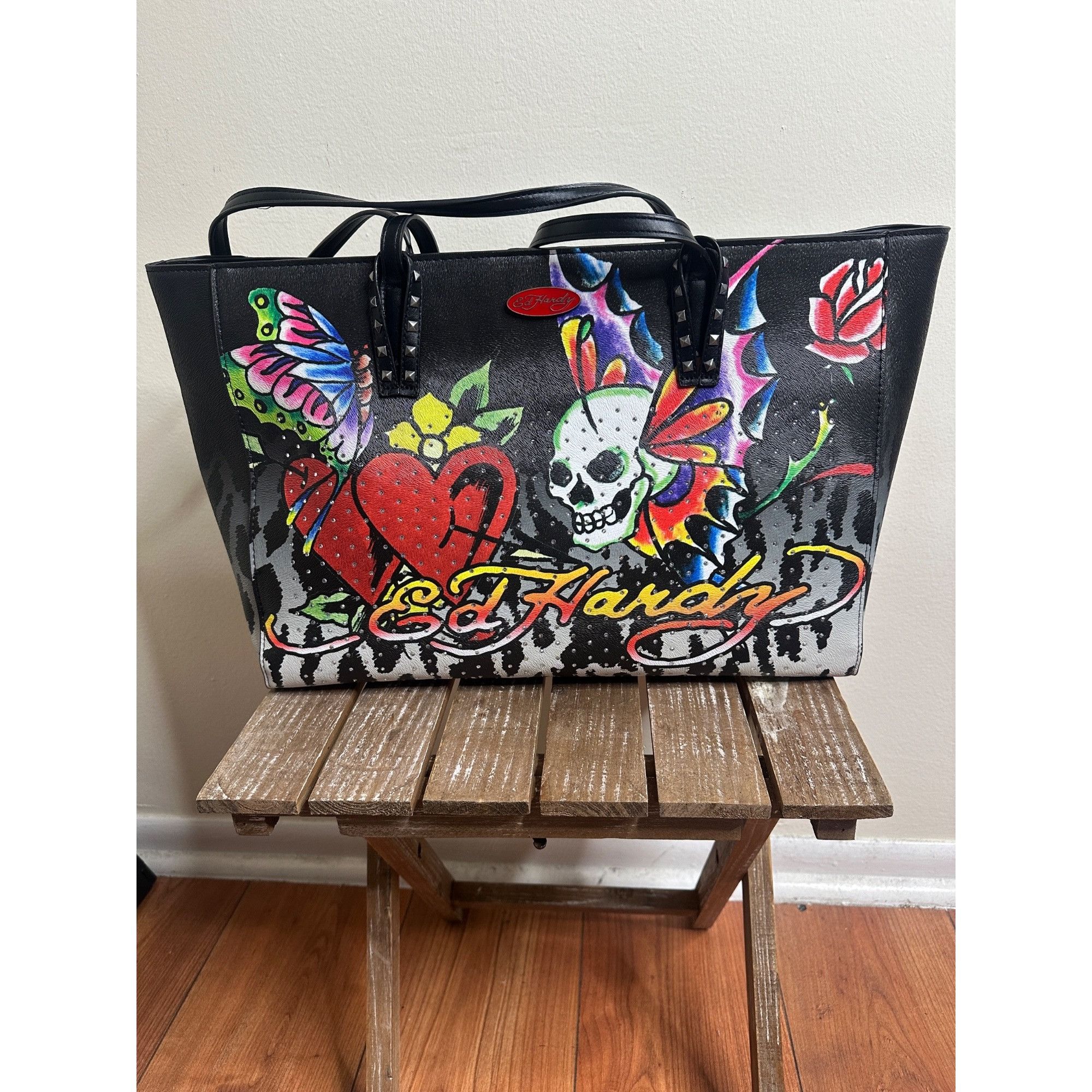 Ed Hardy Ed Hardy Tote Bag Size ONE SIZE - 1 Thumbnail