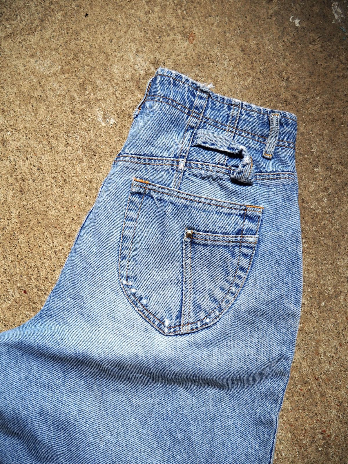 Jordache Vintage 80s 90s Jordache Pleated Carpenter denim, 32 Size US 32 / EU 48 - 7 Thumbnail
