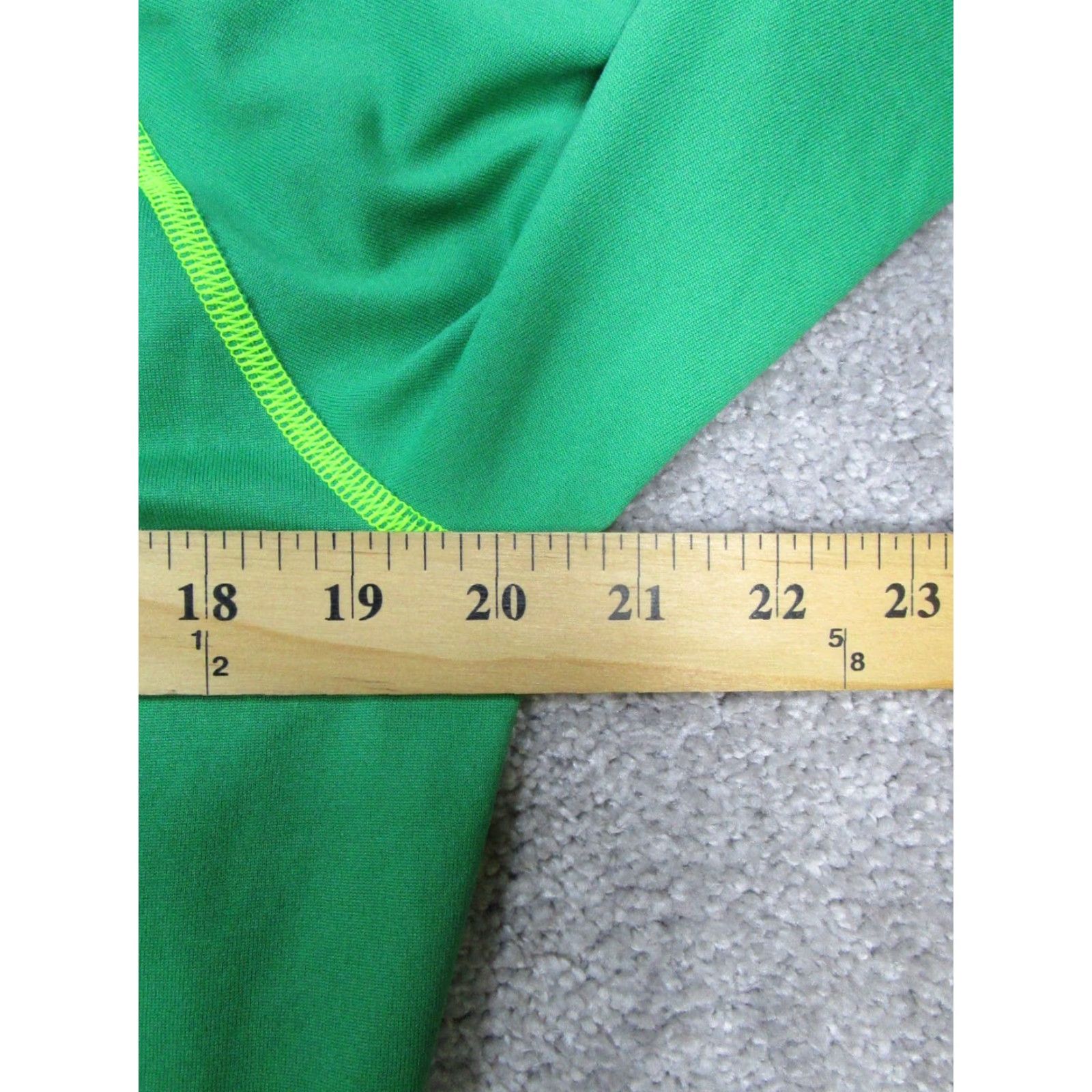 Under Armour Under Armour Sweater Mens M Green Yellow Golf Heatgear 1/4 Zip Mock Neck Long Sleeve Zip Pullover Storm Performance Winter Fall Sports Mens Size US M / EU 48-50 / 2 - 6 Thumbnail
