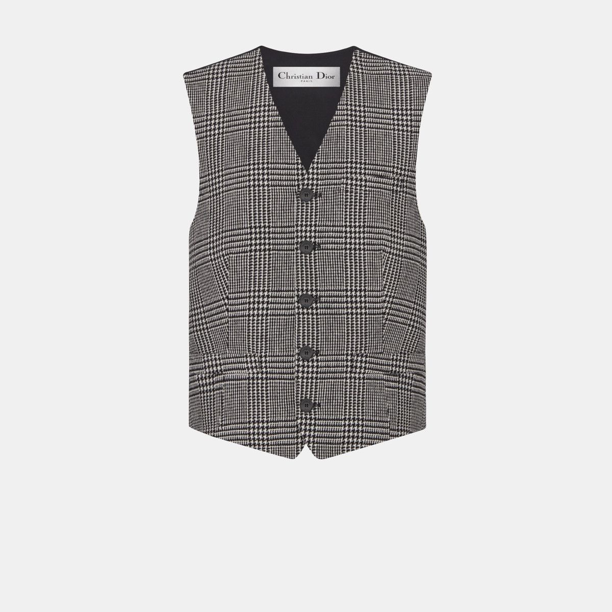 Dior o1bcso1str0225 Vest in Black Size L / US 10 / IT 46 - 1 Thumbnail
