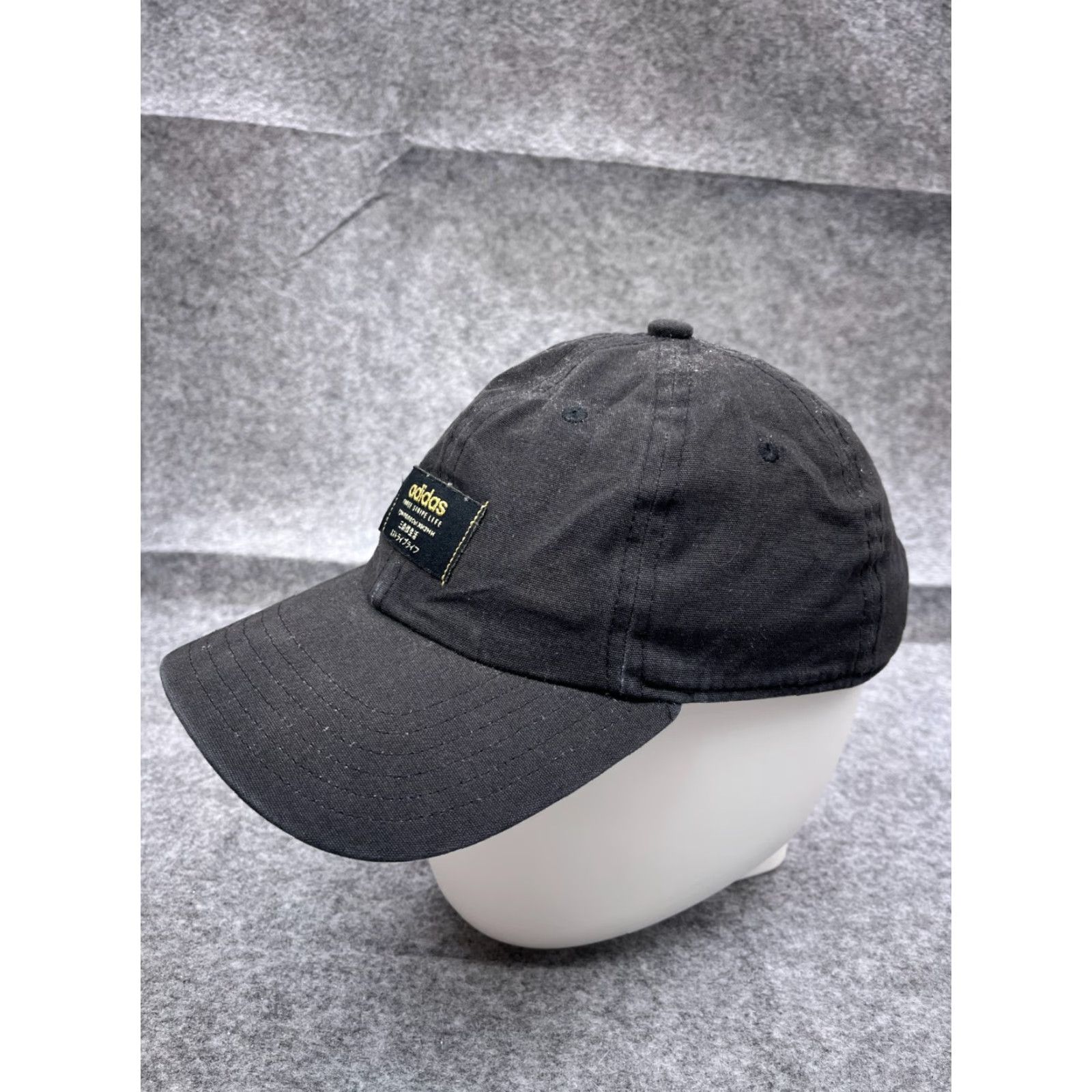Adidas adidas Hat Cap Strap Back Adult One Size Black 100% Cotton Golf Climalite Size ONE SIZE - 4 Thumbnail