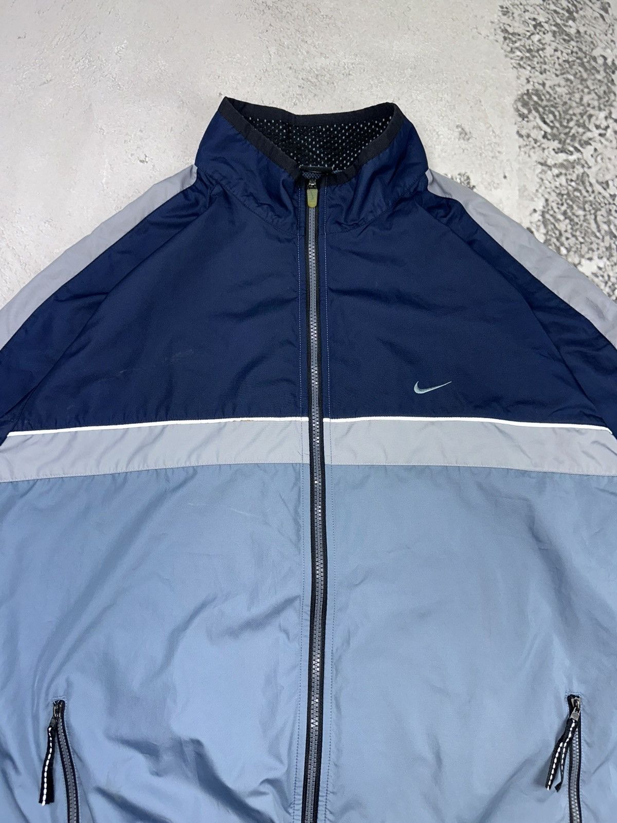 Nike Vintage Y2K Nike Swoosh Windrunner Light Drill Jacket 90s Size US XL / EU 56 / 4 - 7 Thumbnail