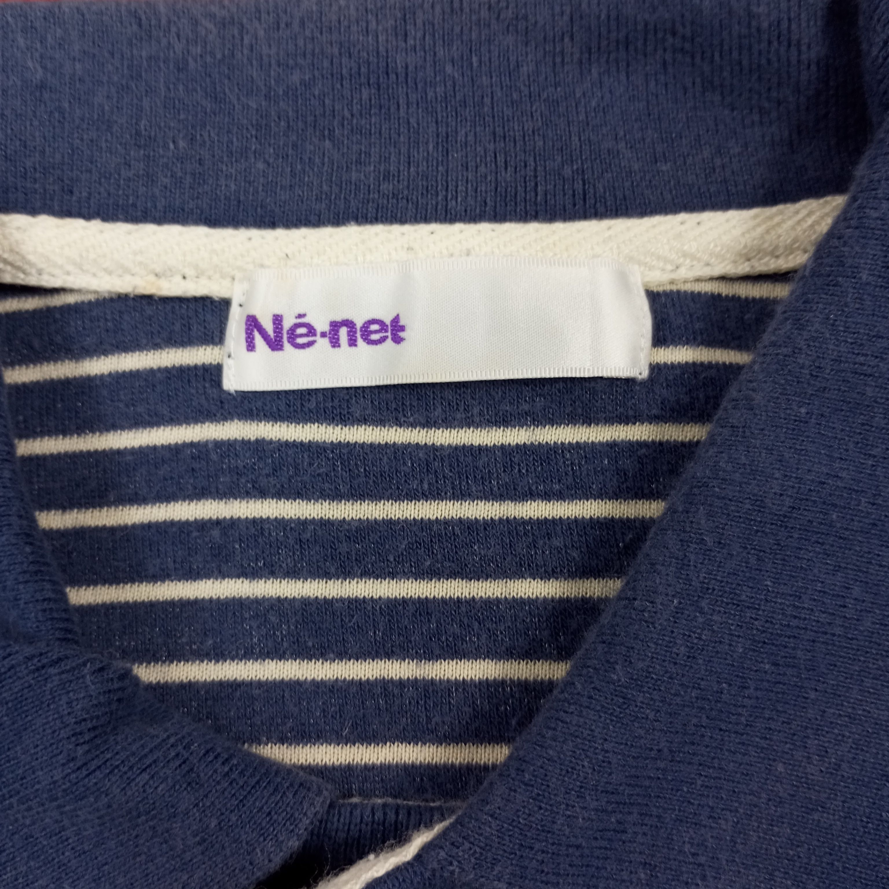Issey Miyake × Ne-Net × Vintage Ne Net by Issey Miyake Japanese Designer Brand Casual Polos Size US L / EU 52-54 / 3 - 5 Thumbnail