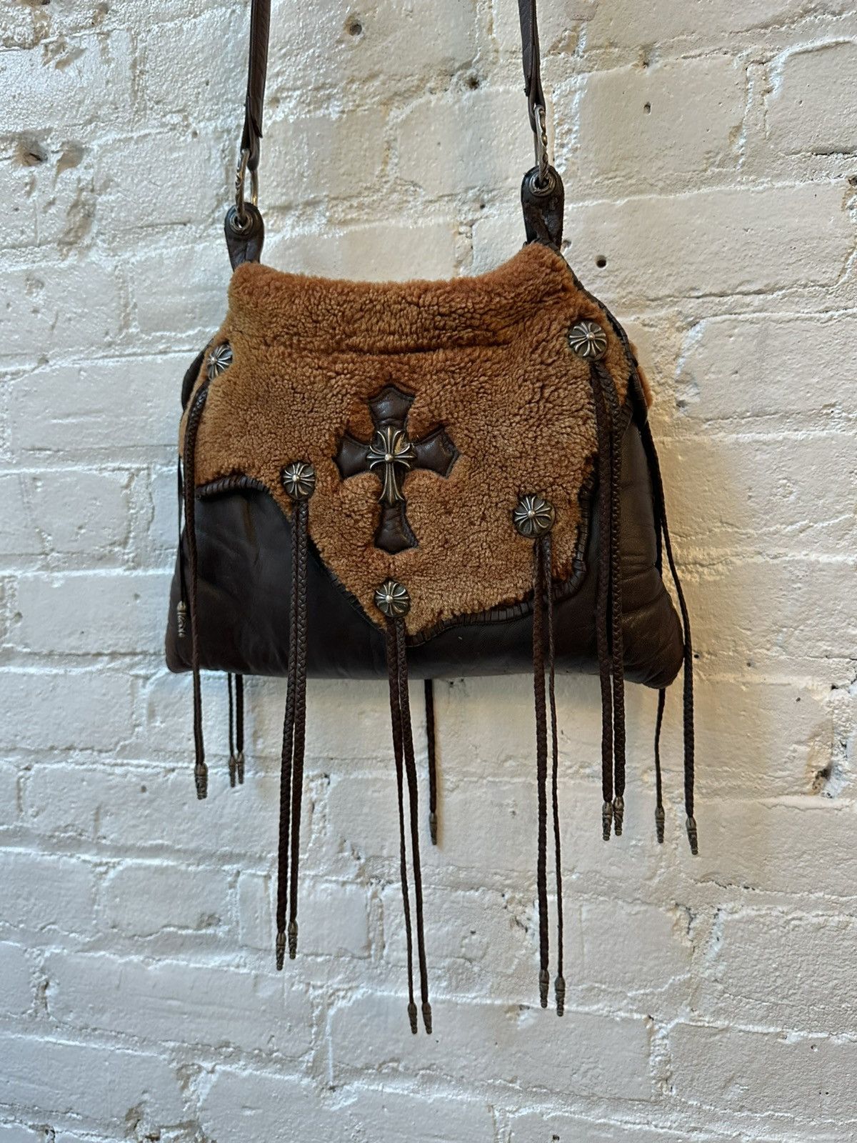 Chrome Hearts CHROME HEARTS SHERLING FRINGE BAG Size ONE SIZE - 3 Thumbnail