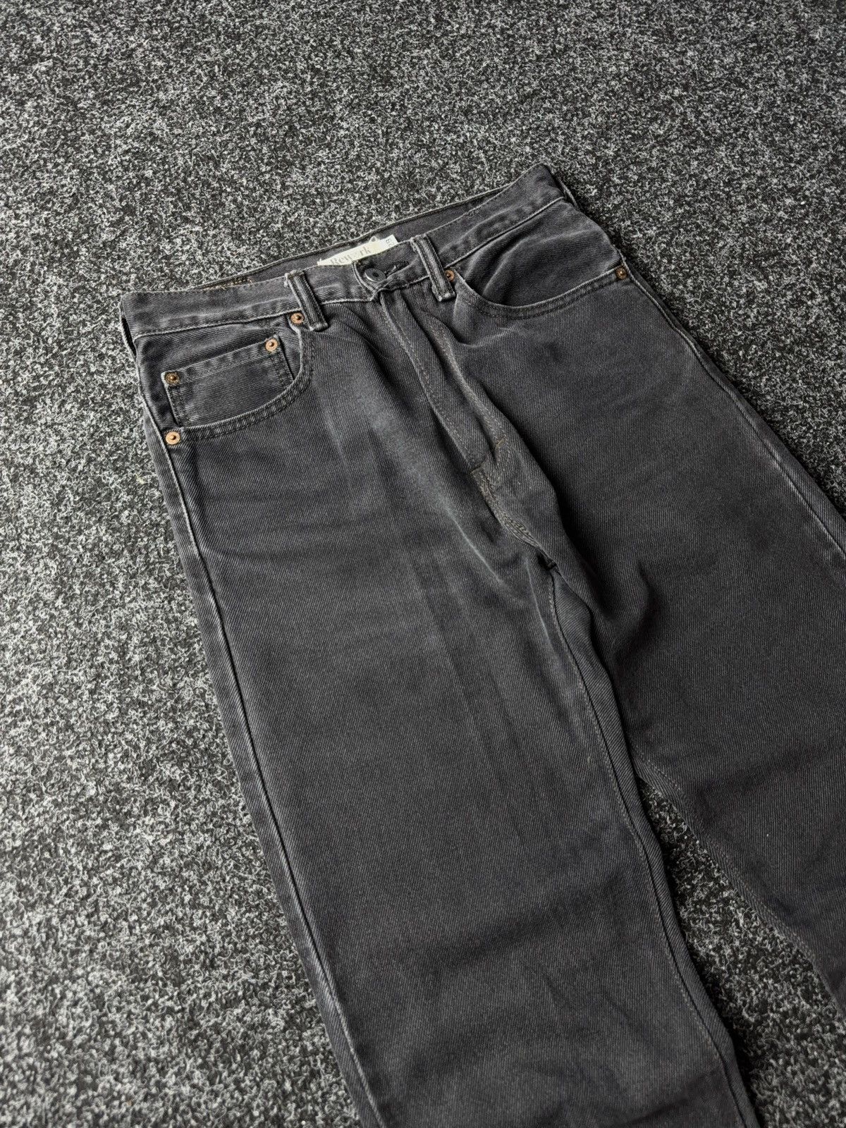 Levi's Vintage 00s Y2K Rework Levi’s 517 Black Jeans Denim pants Size US 29 - 3 Thumbnail