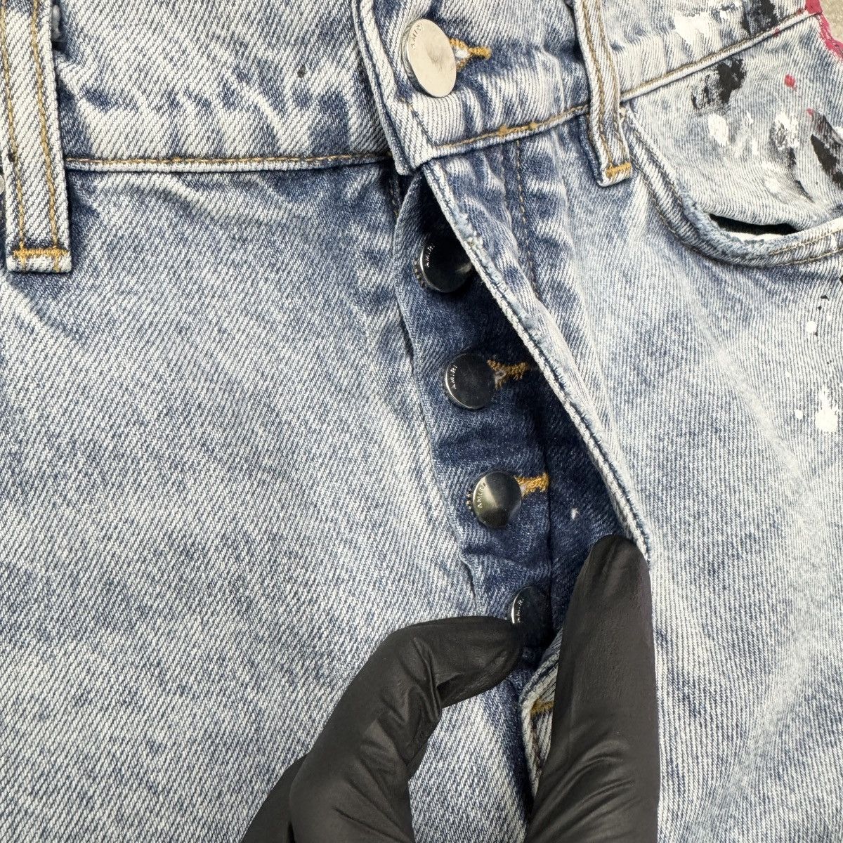 Amiri Amiri Straight Leg Paint Splatter Jean Blue & Multi RRP £790 Size US 30 / EU 46 - 6 Thumbnail