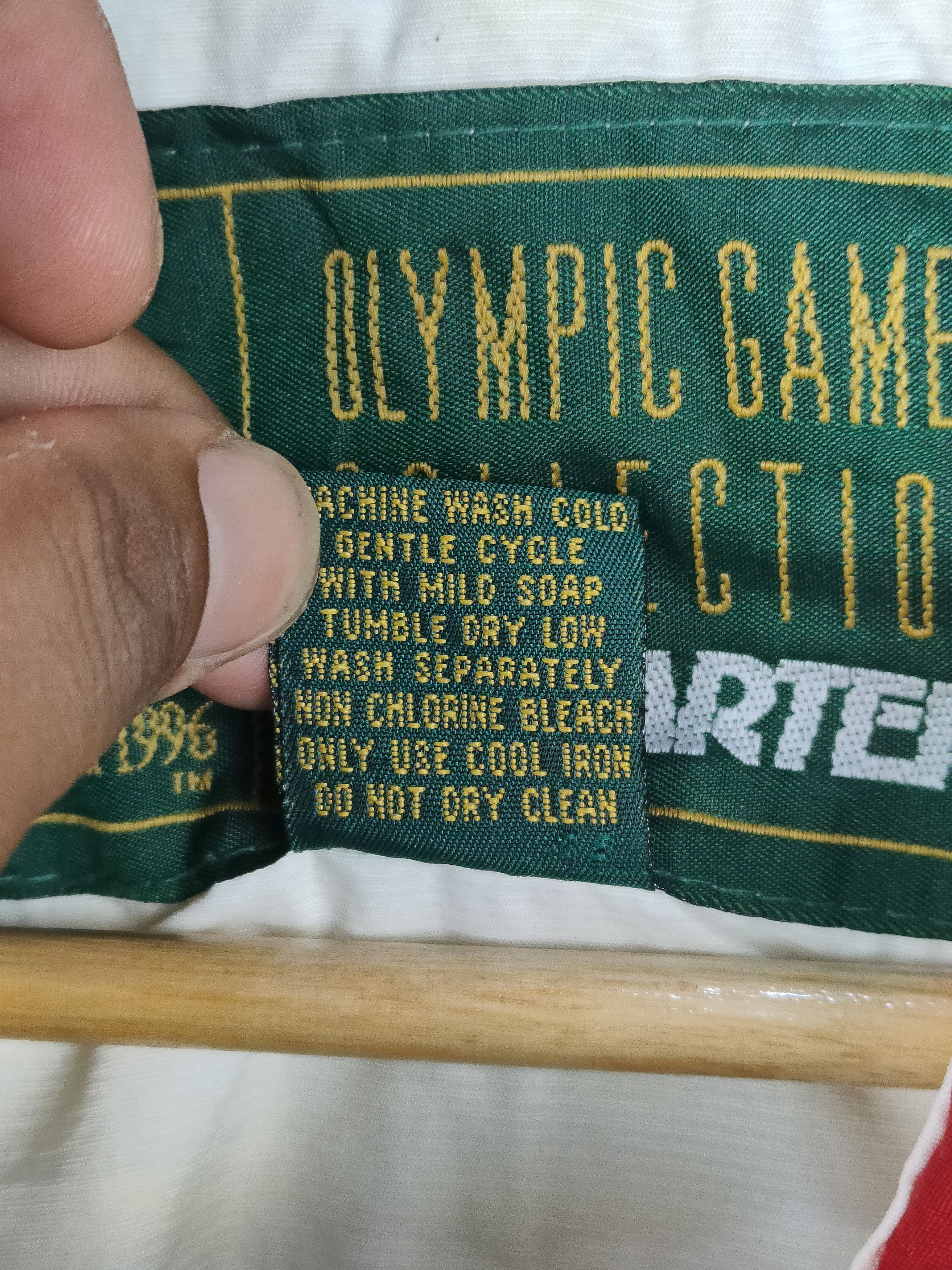 Starter × USA Olympics × Vintage Vintage 90s Starter For Olympic 1996 Windbreaker Jacket Size US M / EU 48-50 / 2 - 6 Thumbnail