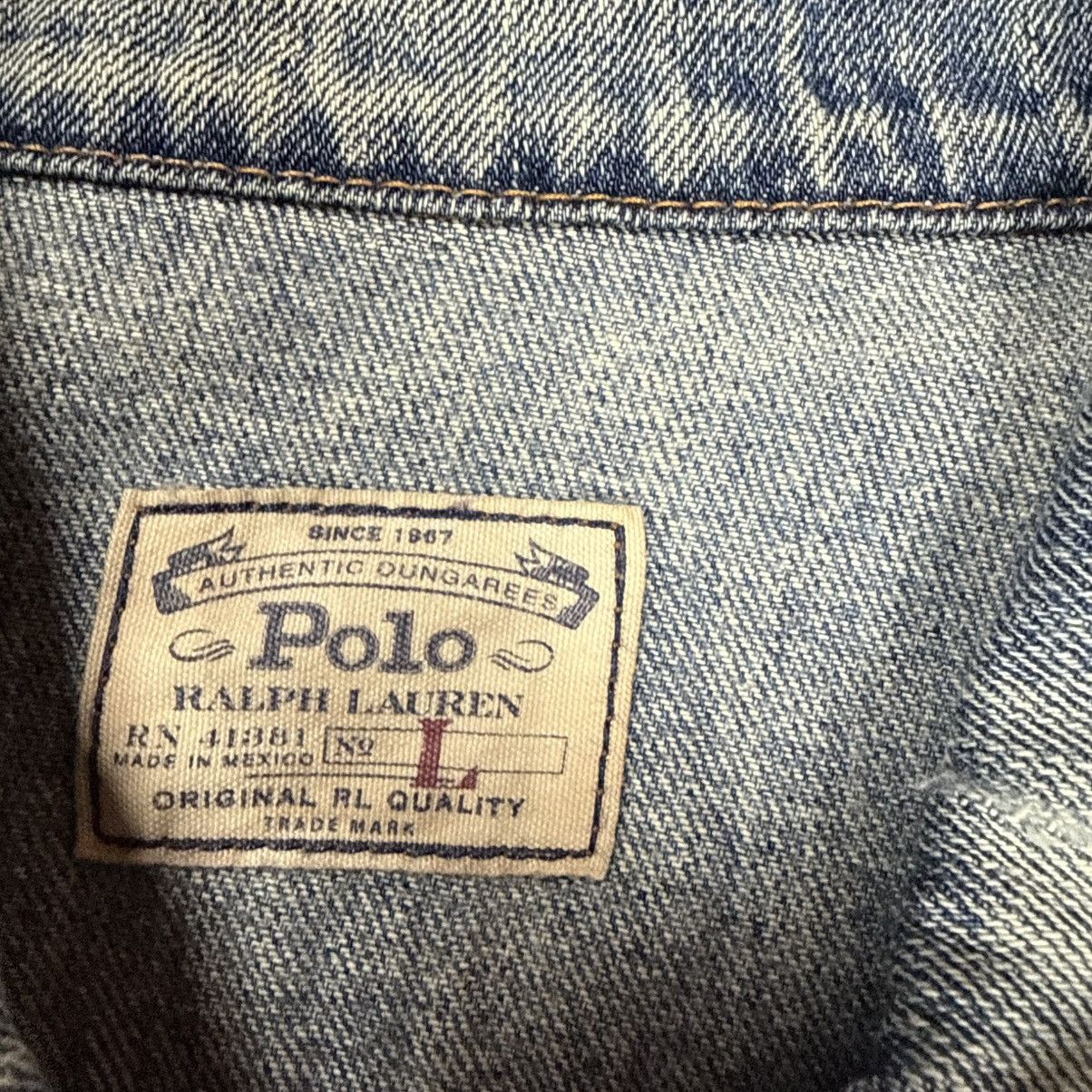 Polo Ralph Lauren Polo Ralph Lauren Denim Jacket Size L Size L / US 10 / IT 46 - 9 Thumbnail