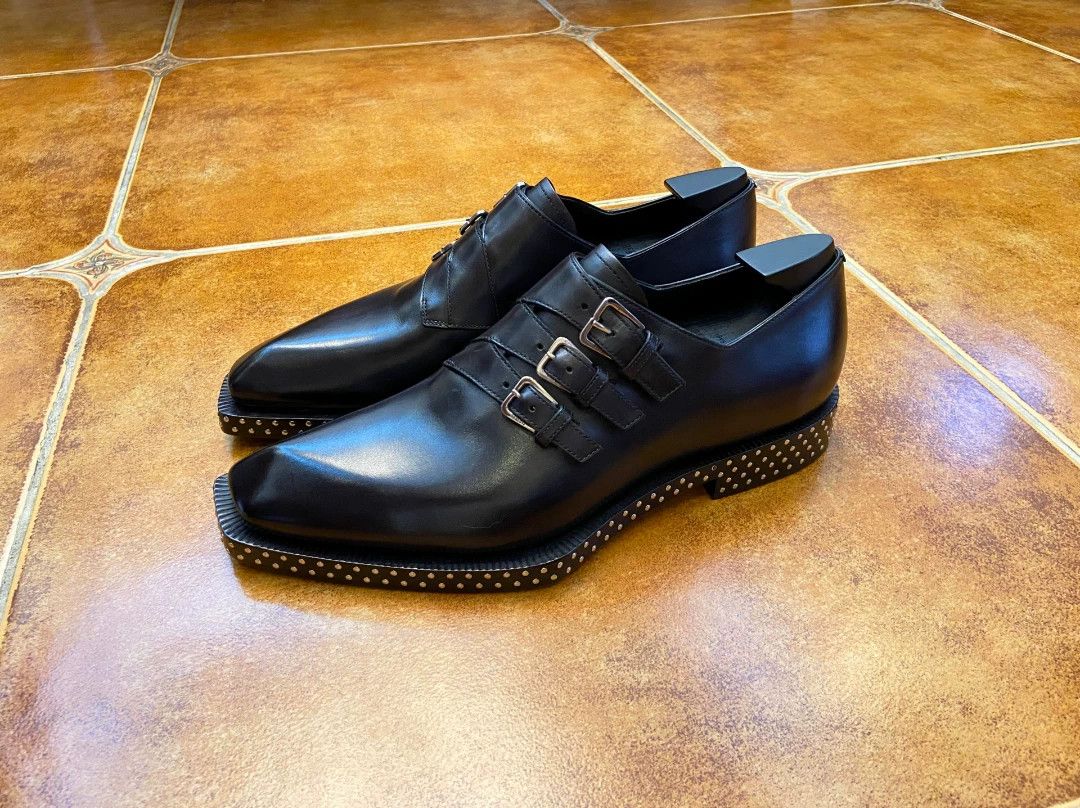 Berluti BERLUTI Monk Strap US7/7.5 40 EU size down 1 rivet Size US 7 / EU 40 - 3 Thumbnail