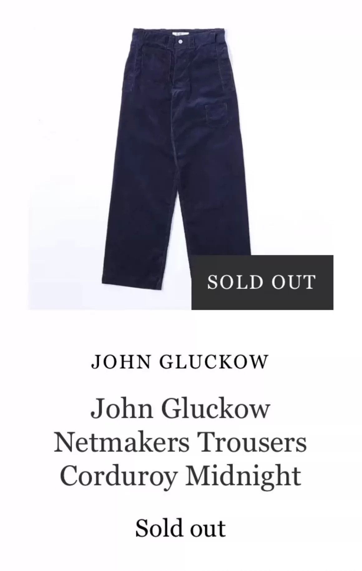 Jelado Jelado Netmakers Corduroy Trousers Size US 26 / EU 42 - 8 Thumbnail