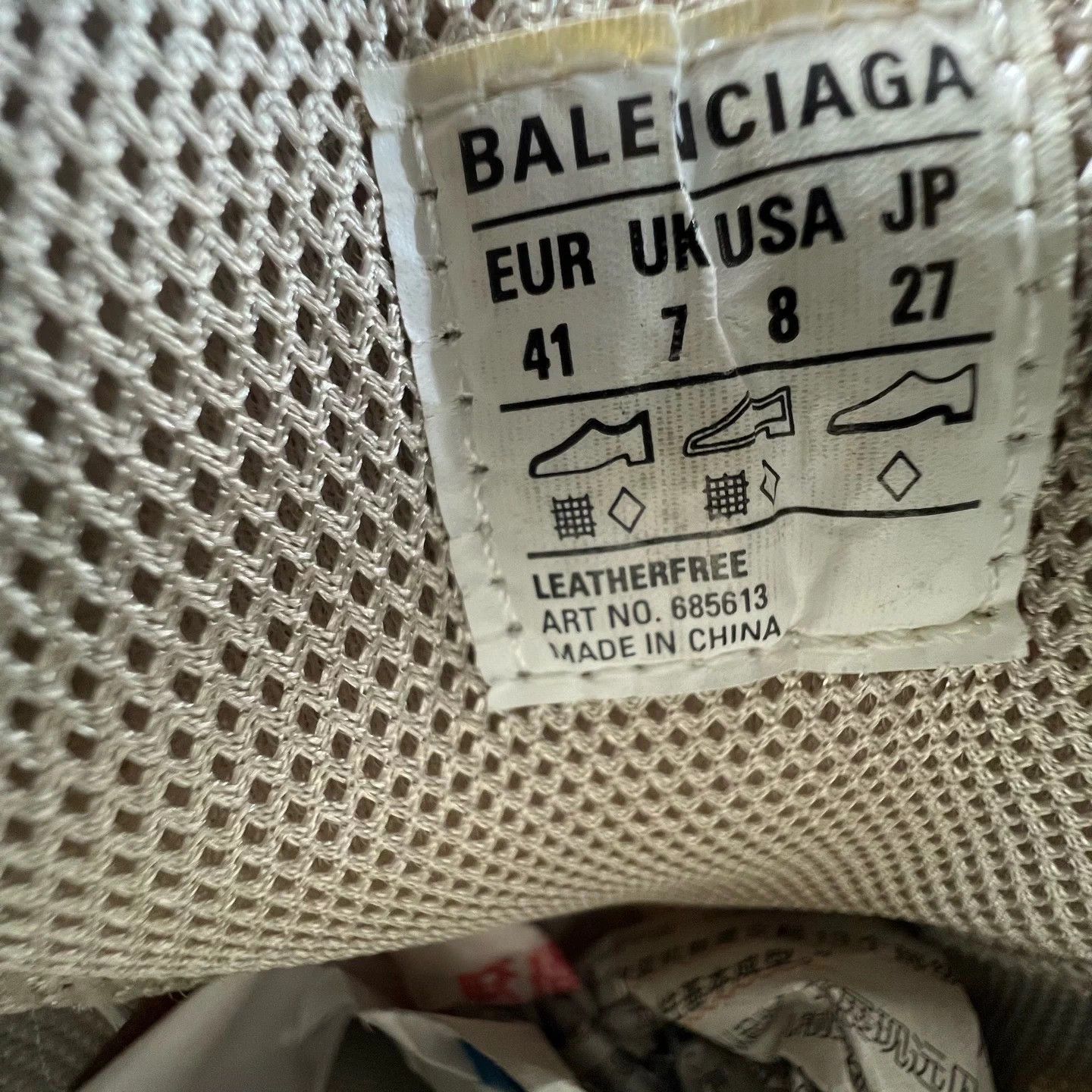 Balenciaga Balenciaga Track 41 Light Brown Worn Size US 8 / EU 41 - 8 Thumbnail