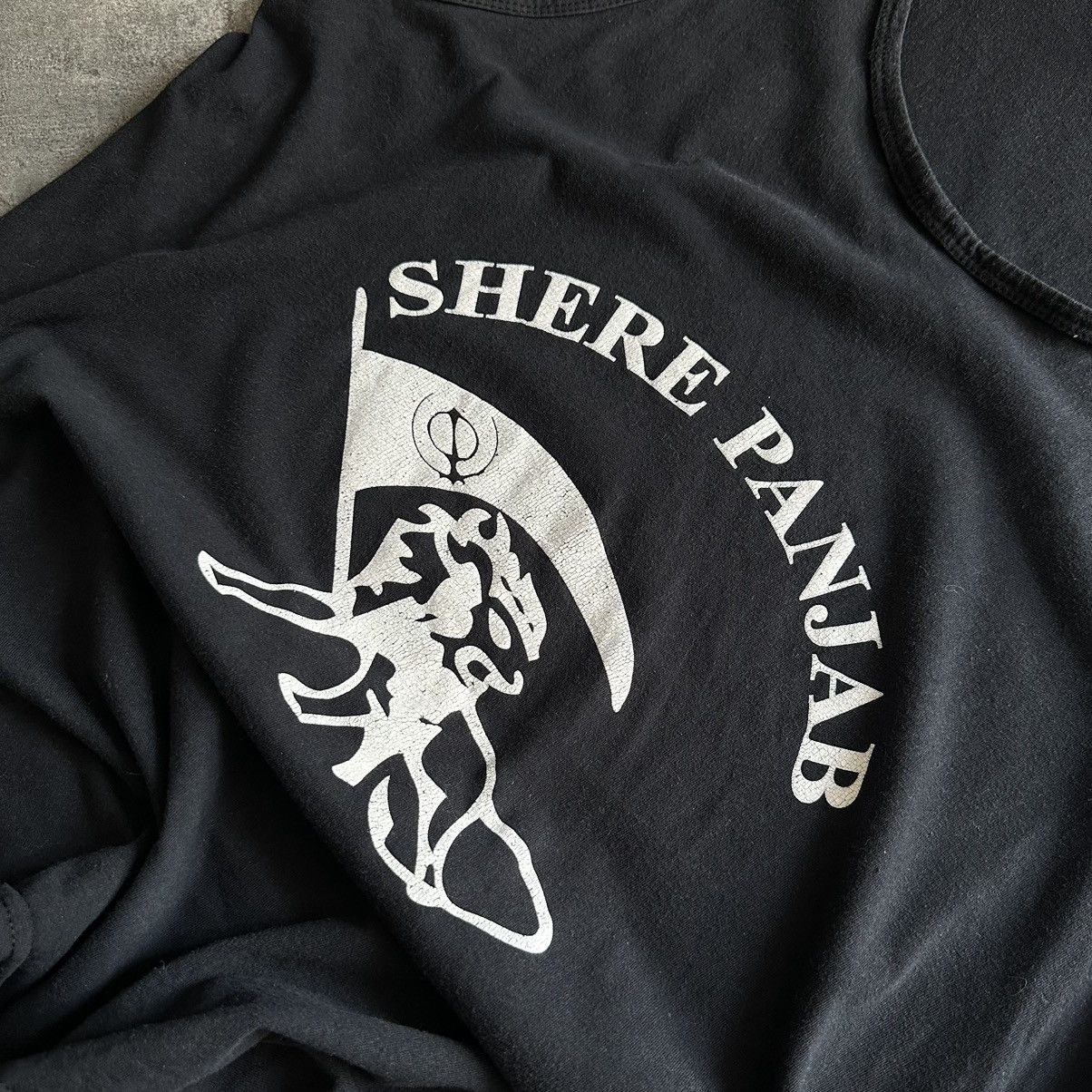 Band Tees × Vintage Vintage Japanese Style Tank Top Shere Panjab Band Y2K Rock Size L / US 10 / IT 46 - 3 Thumbnail