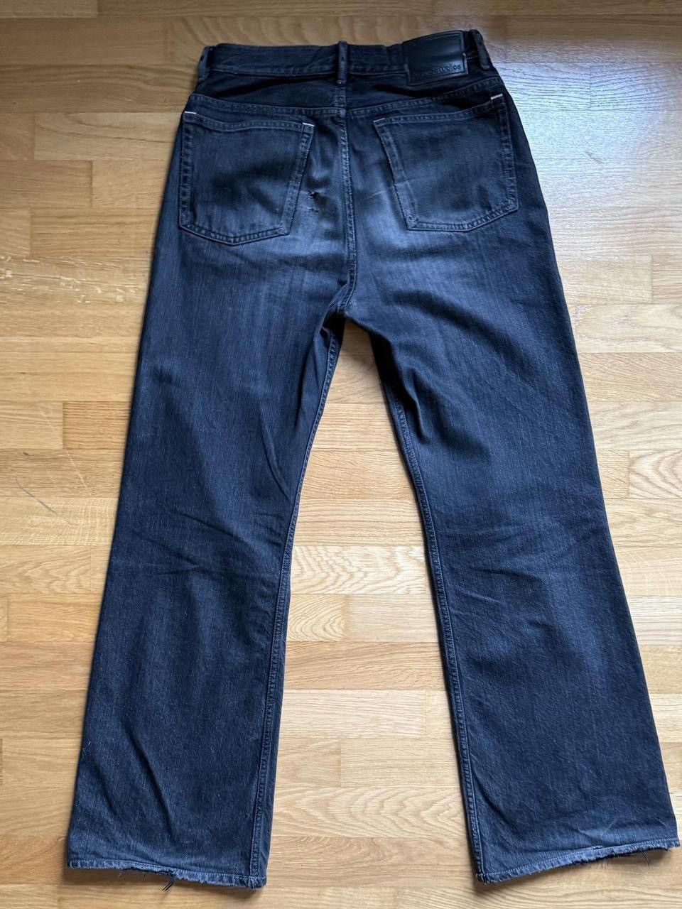 Acne Studios Acne Studios 2021M Loose Bootcut Black 30/34 Size US 30 / EU 46 - 5 Thumbnail