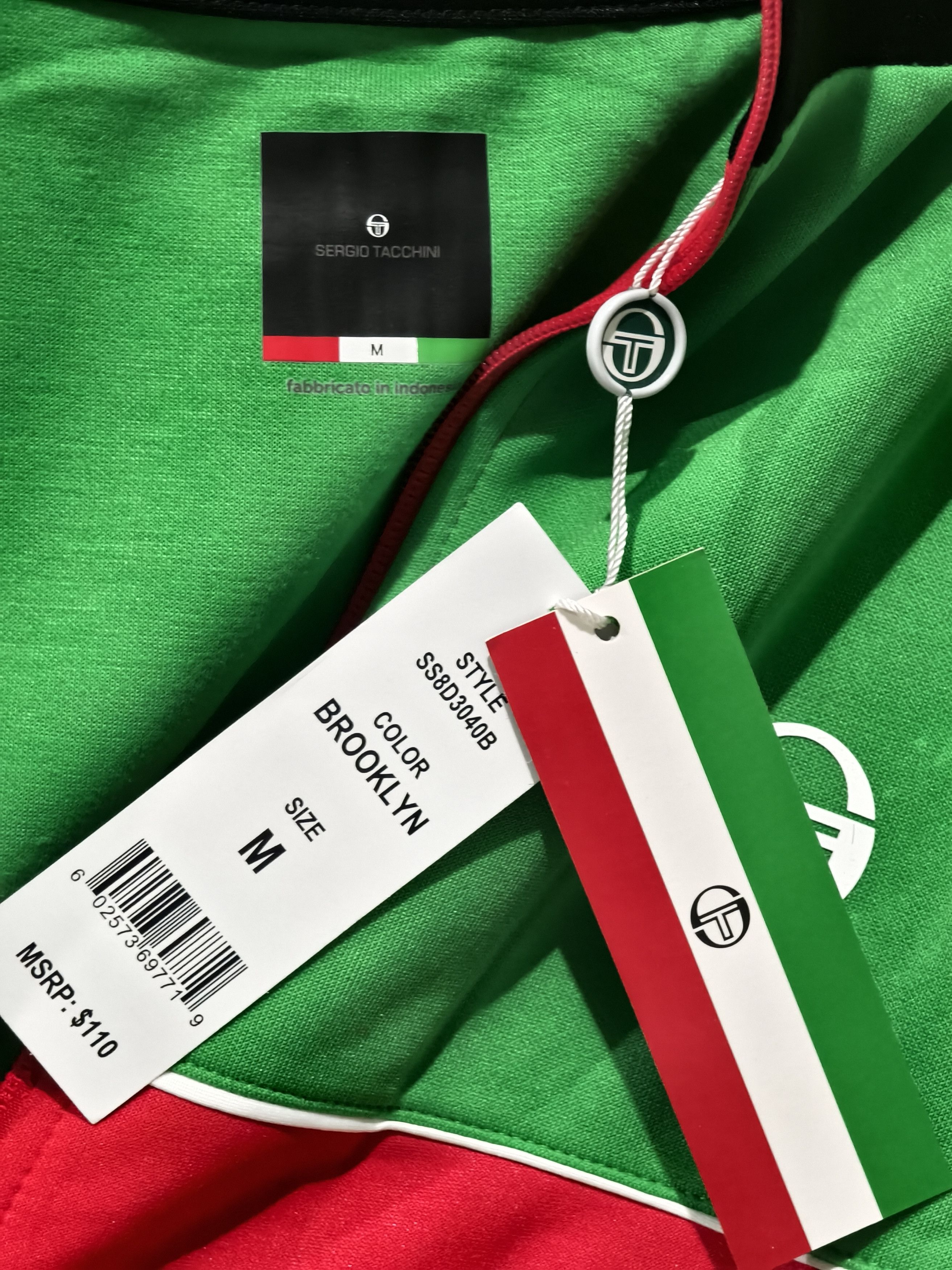 Sergio Tacchini Sergio tacchini tracktop brooklyn ss8d3040b Size US XL / EU 56 / 4 - 2 Thumbnail