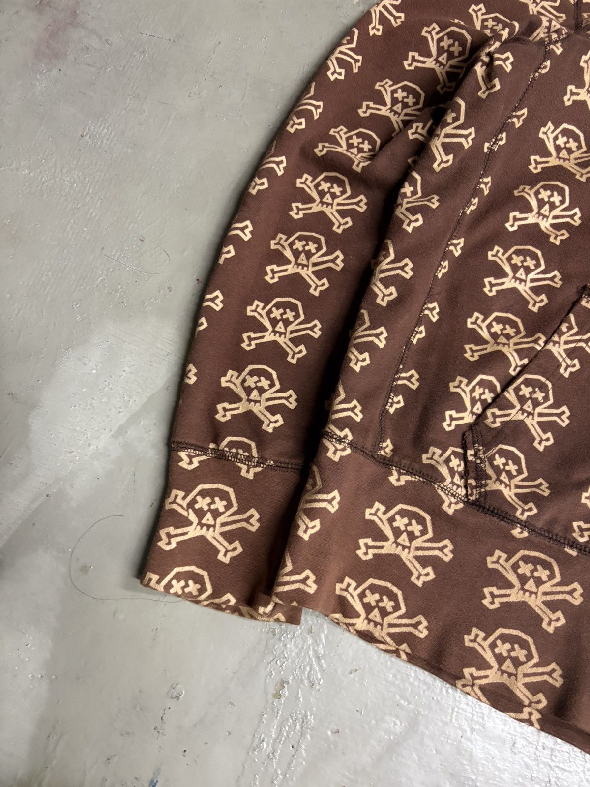 KMRii International Playez Skulls Stussy Inspired hoodie distress Size US L / EU 52-54 / 3 - 5 Thumbnail