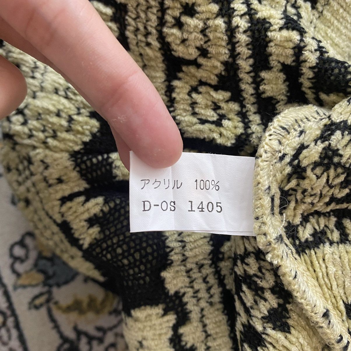 Japanese Brand × Linea LINEA DOME Japanese Brand Wool Floral Motive Long Sleeve Size XXL / US 16-18 / IT 52-54 - 5 Thumbnail