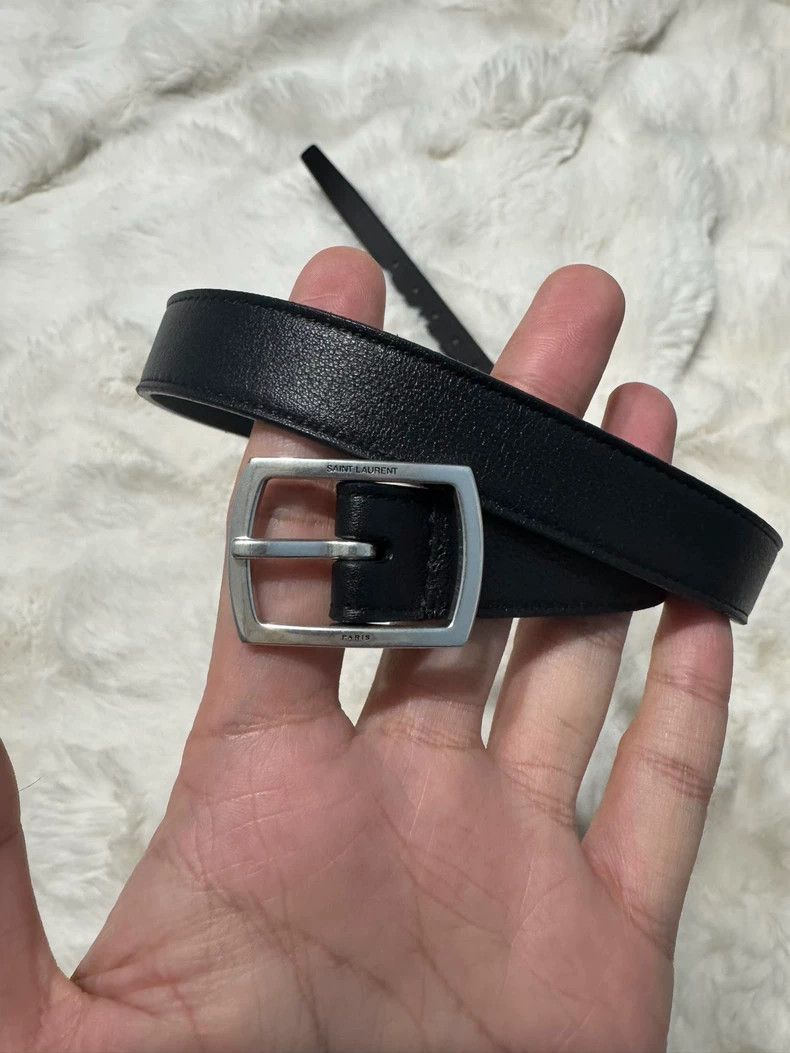 Saint Laurent Paris saint laurent parisBlack and silver belt 2503-Nextarrow Size ONE SIZE - 1 Thumbnail