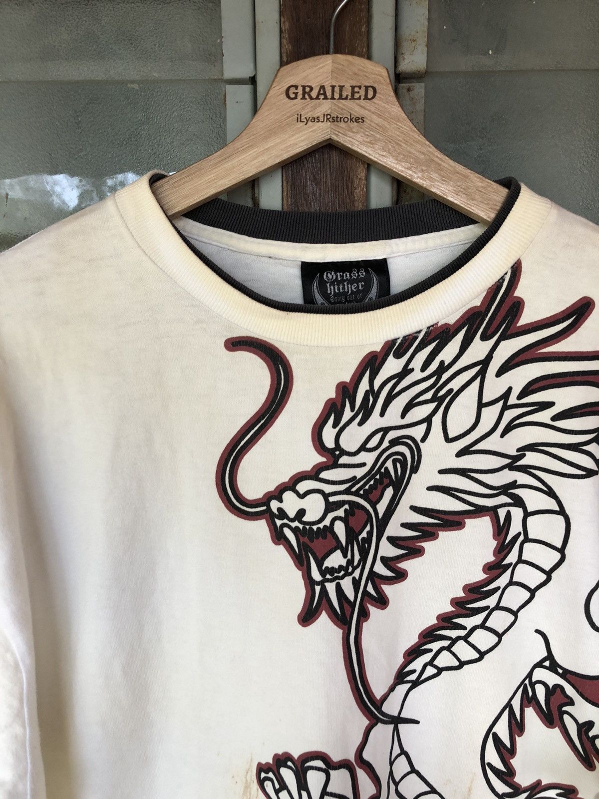 Japanese Brand Vintage Destroy The Despair Dragon Shirt Tee Size US L / EU 52-54 / 3 - 3 Thumbnail