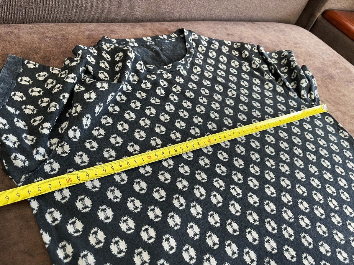 Allsaints × Vintage Men's AllSaints Black And Tan Graphic Print shirt. Size M Size US M / EU 48-50 / 2 - 10 Thumbnail