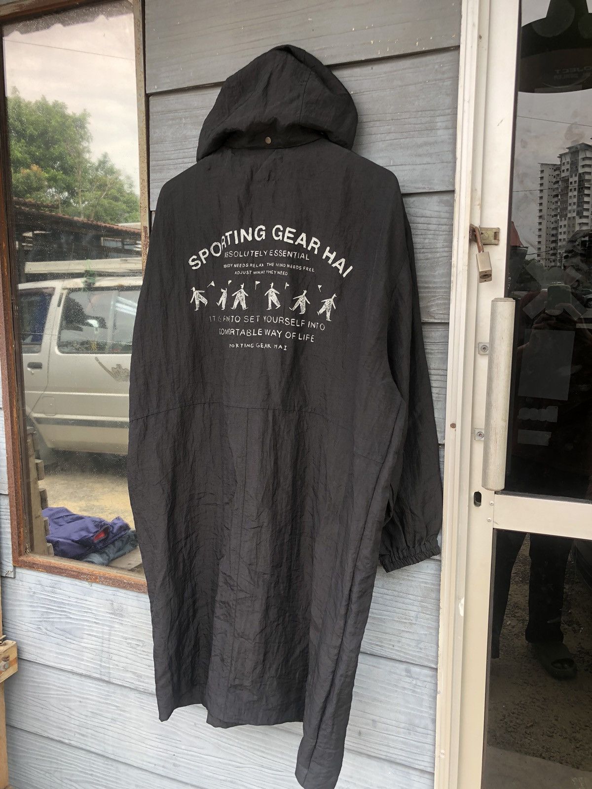 Hai Sporting Gear Vintage HAI SPORTING GEAR Windbracker Raincoat Jacket Size US XL / EU 56 / 4 - 7 Thumbnail