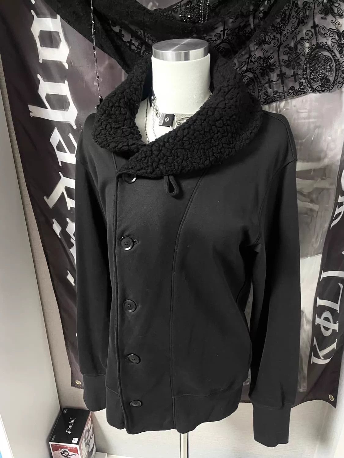 Y-3 Y-3 Vintage Wool Deconstructed Dark Minimal Unisex Jacket Size US M / EU 48-50 / 2 - 5 Thumbnail