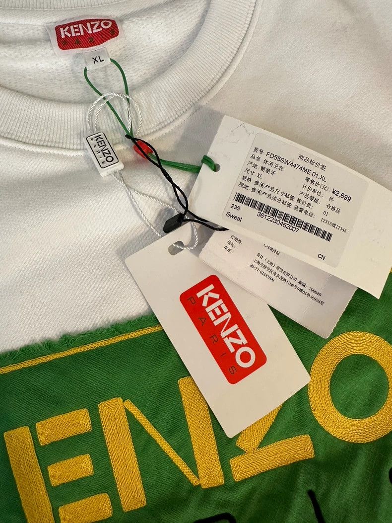 Kenzo KENZO hoodie Size US XL / EU 56 / 4 - 4 Thumbnail