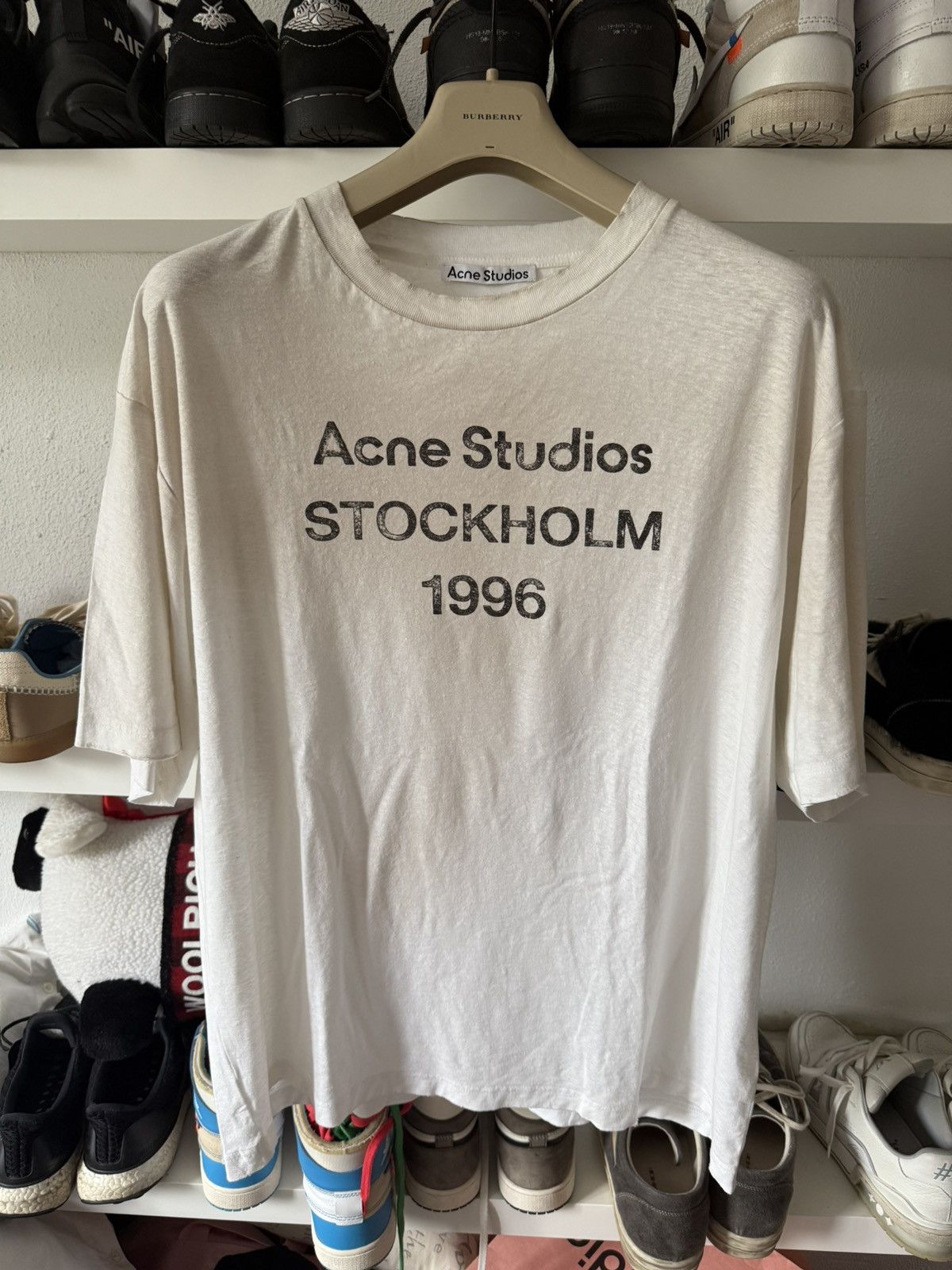 Acne Studios Acne Studios Logo T-shirt Size US L / EU 52-54 / 3 - 1 Thumbnail